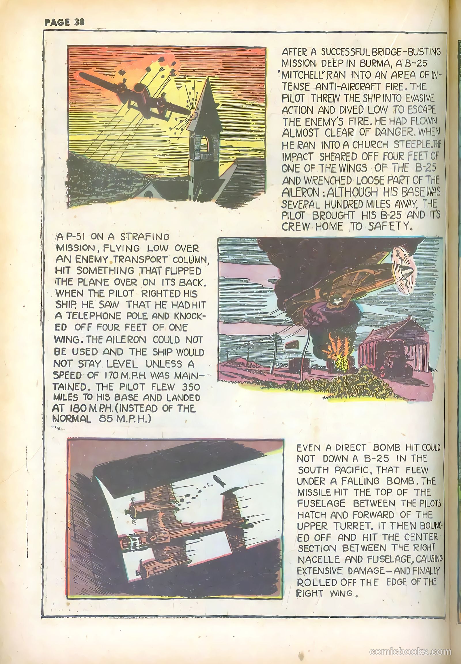 Jim Ray's Aviation Sketchbook #2 (1946, Vital Publications) — page 38 of 66