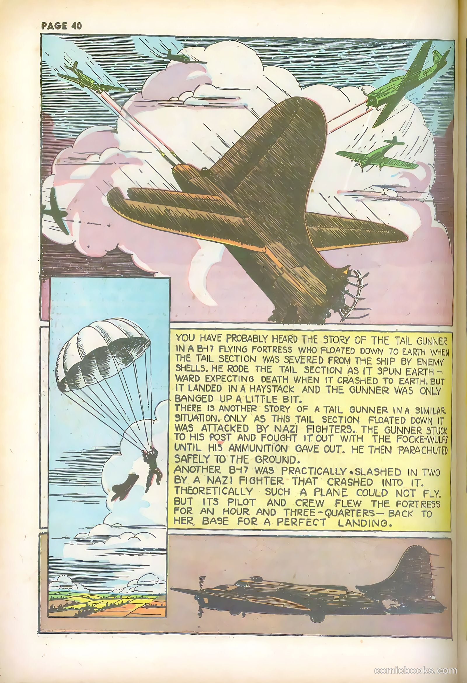 Jim Ray's Aviation Sketchbook #2 (1946, Vital Publications) — page 40 of 66