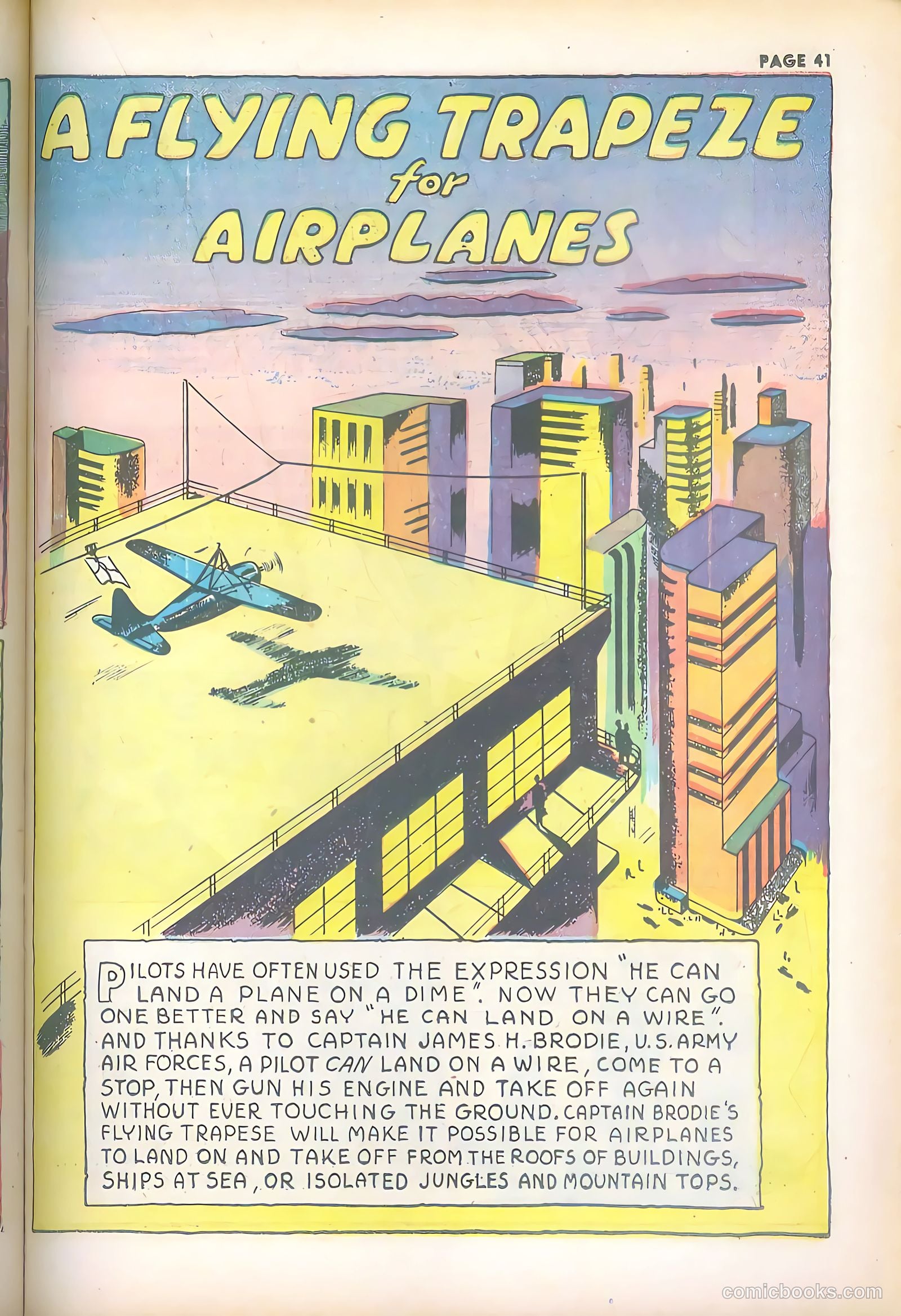 Jim Ray's Aviation Sketchbook #2 (1946, Vital Publications) — page 41 of 66
