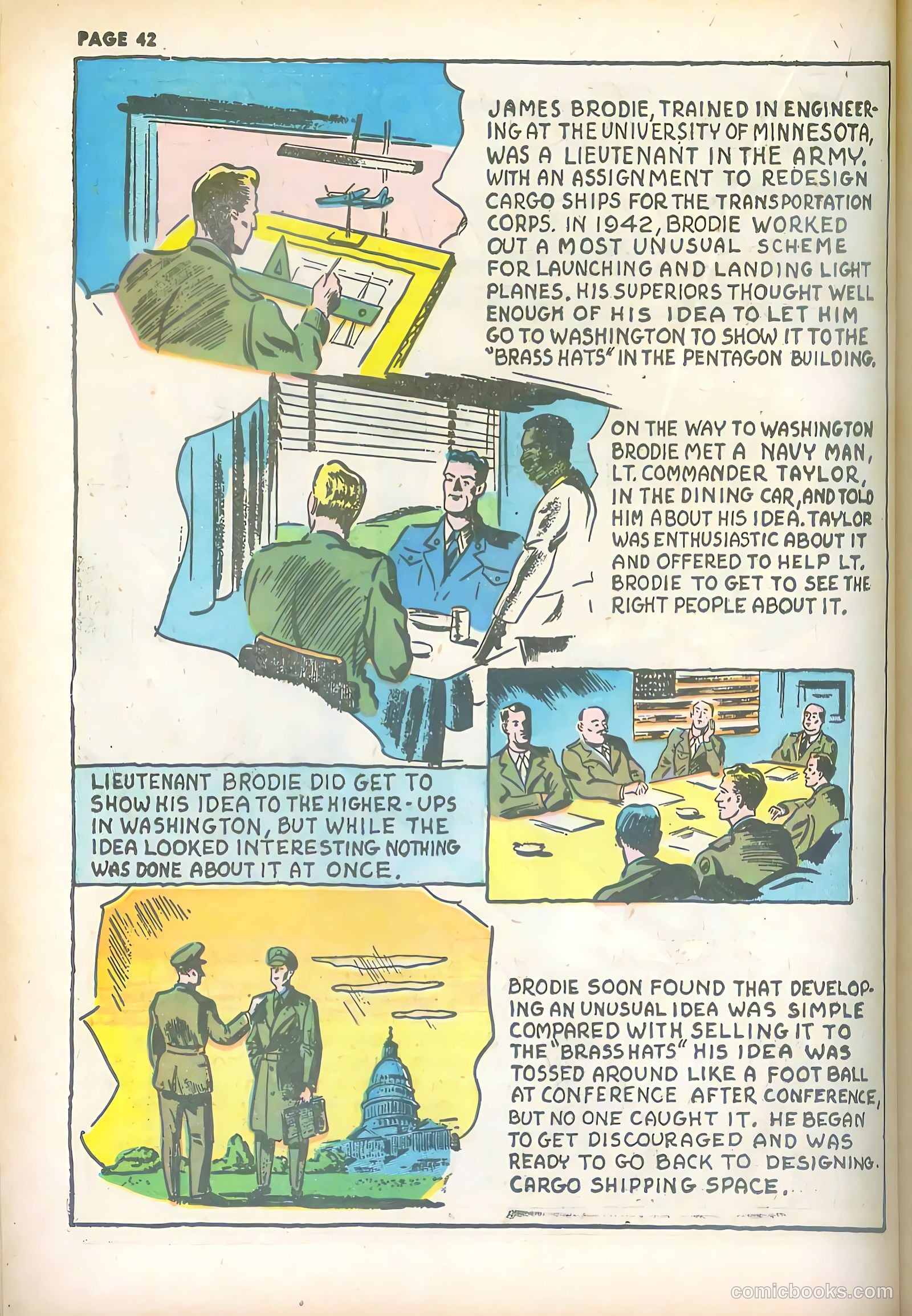Jim Ray's Aviation Sketchbook #2 (1946, Vital Publications) — page 42 of 66