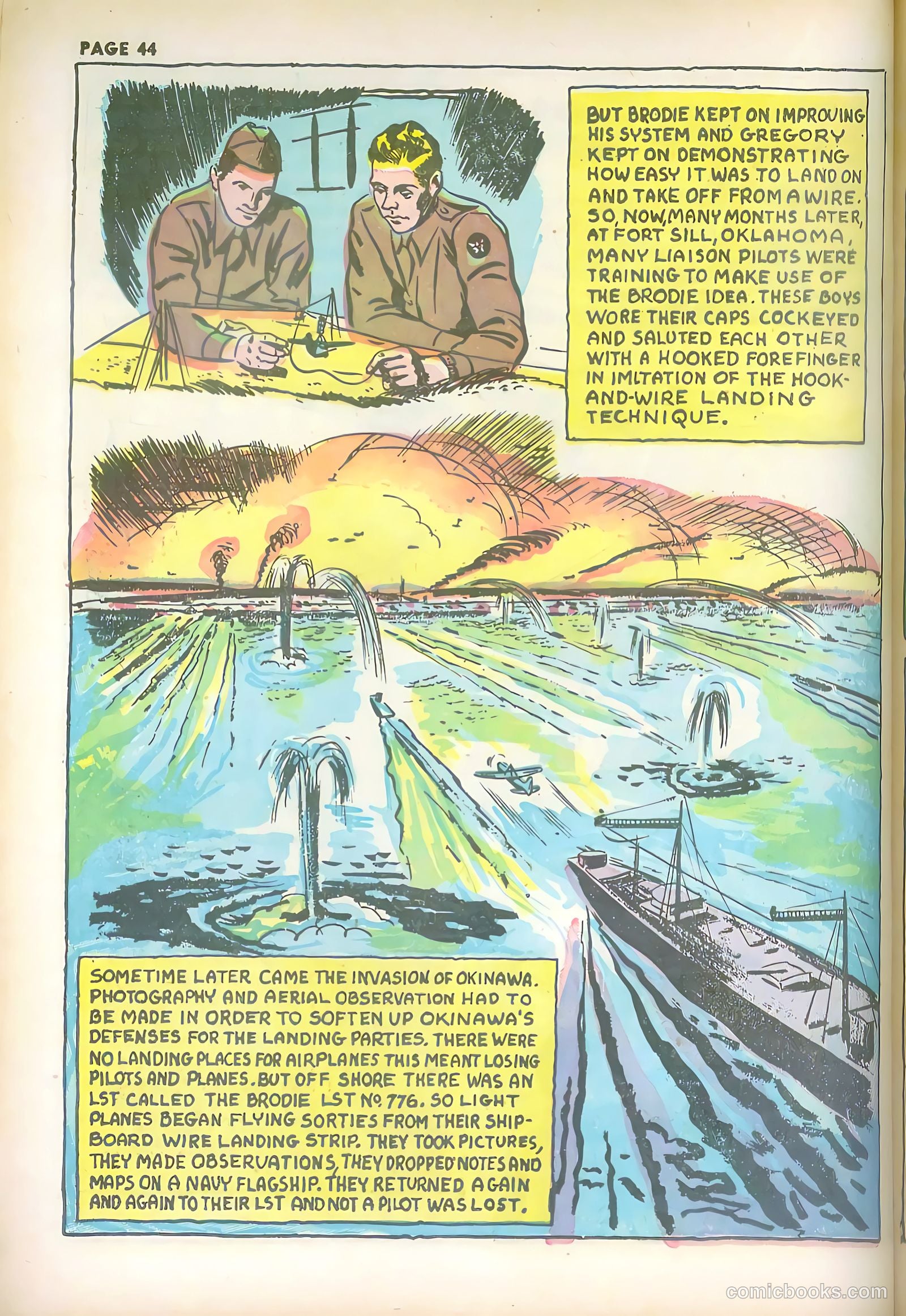 Jim Ray's Aviation Sketchbook #2 (1946, Vital Publications) — page 44 of 66
