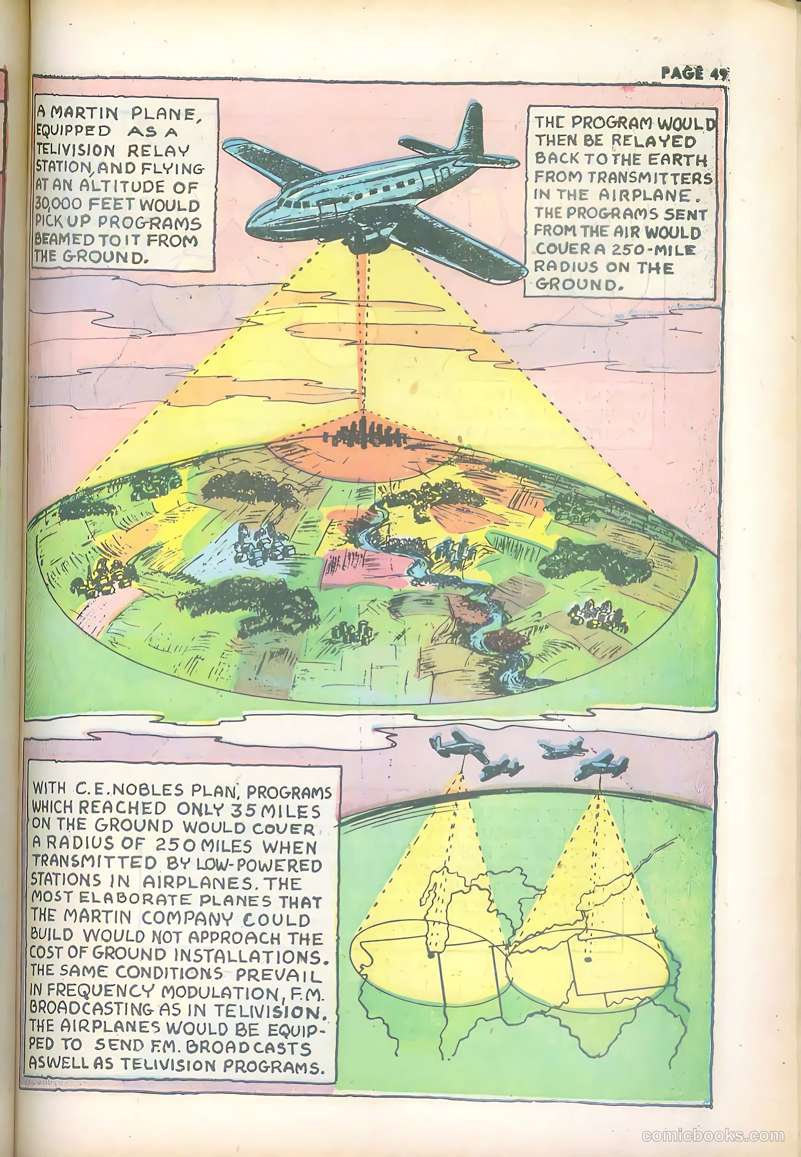 Jim Ray's Aviation Sketchbook #2 (1946, Vital Publications) — page 49 of 66