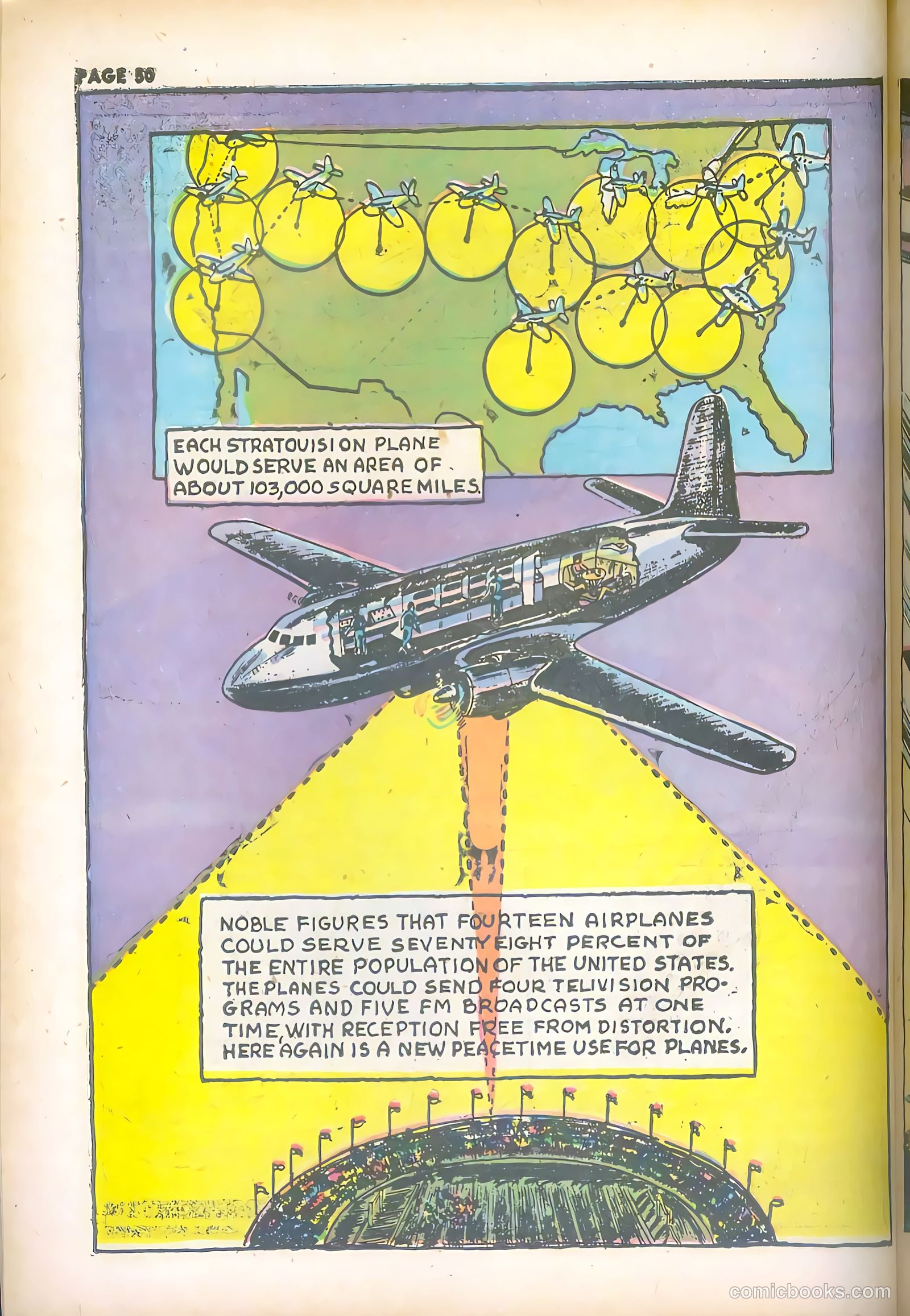 Jim Ray's Aviation Sketchbook #2 (1946, Vital Publications) — page 50 of 66