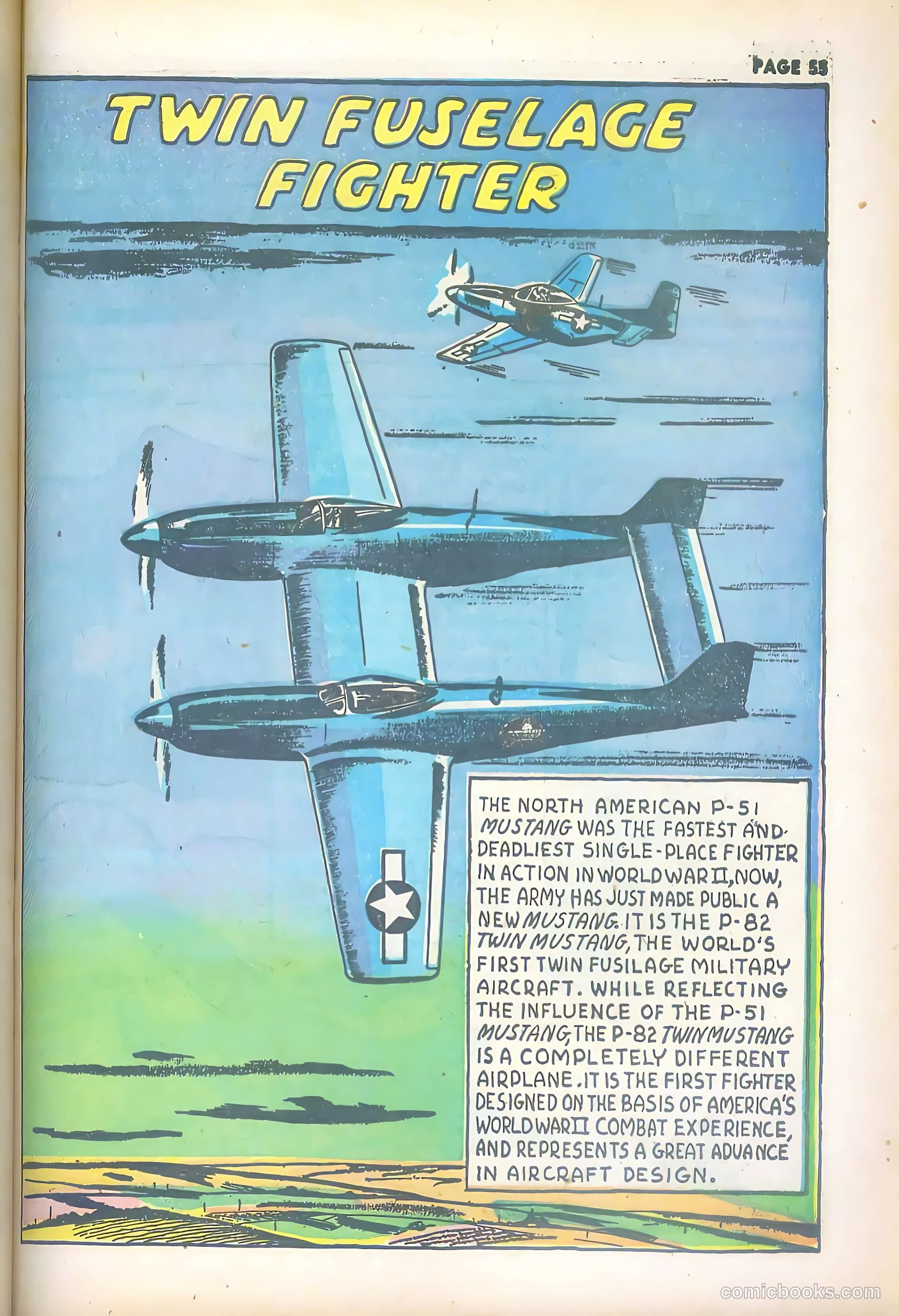 Jim Ray's Aviation Sketchbook #2 (1946, Vital Publications) — page 55 of 66