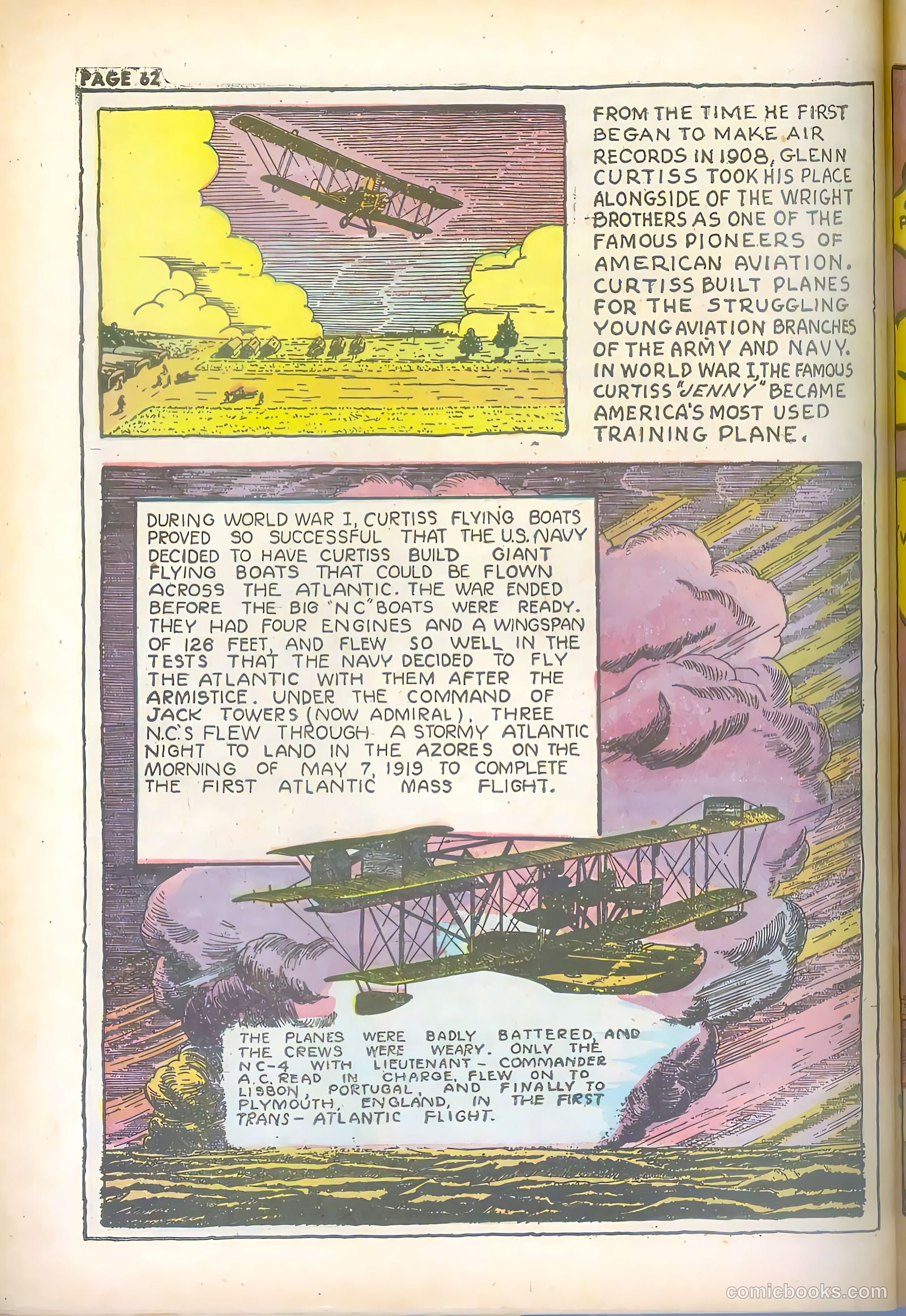 Jim Ray's Aviation Sketchbook #2 (1946, Vital Publications) — page 62 of 66