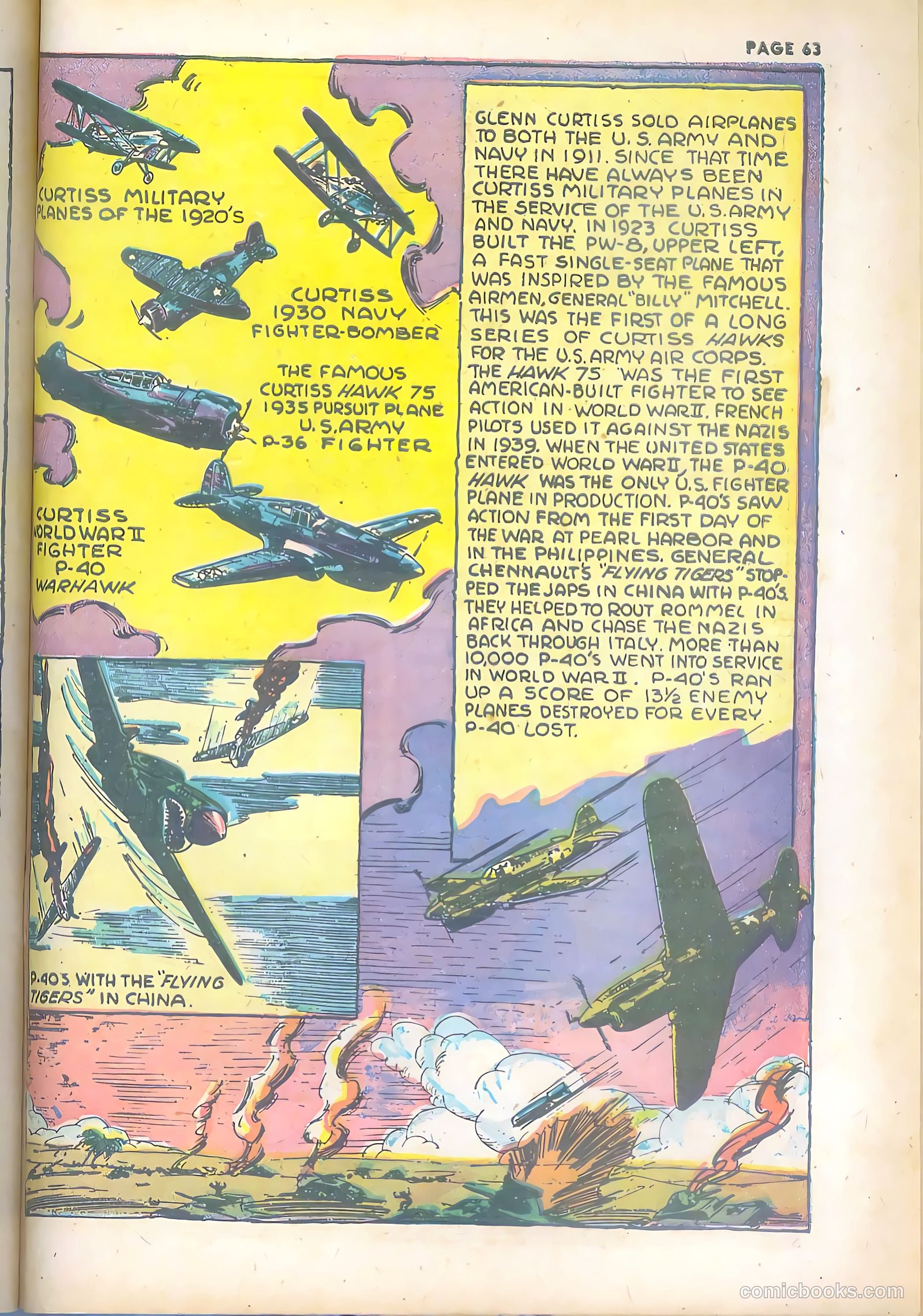 Jim Ray's Aviation Sketchbook #2 (1946, Vital Publications) — page 63 of 66