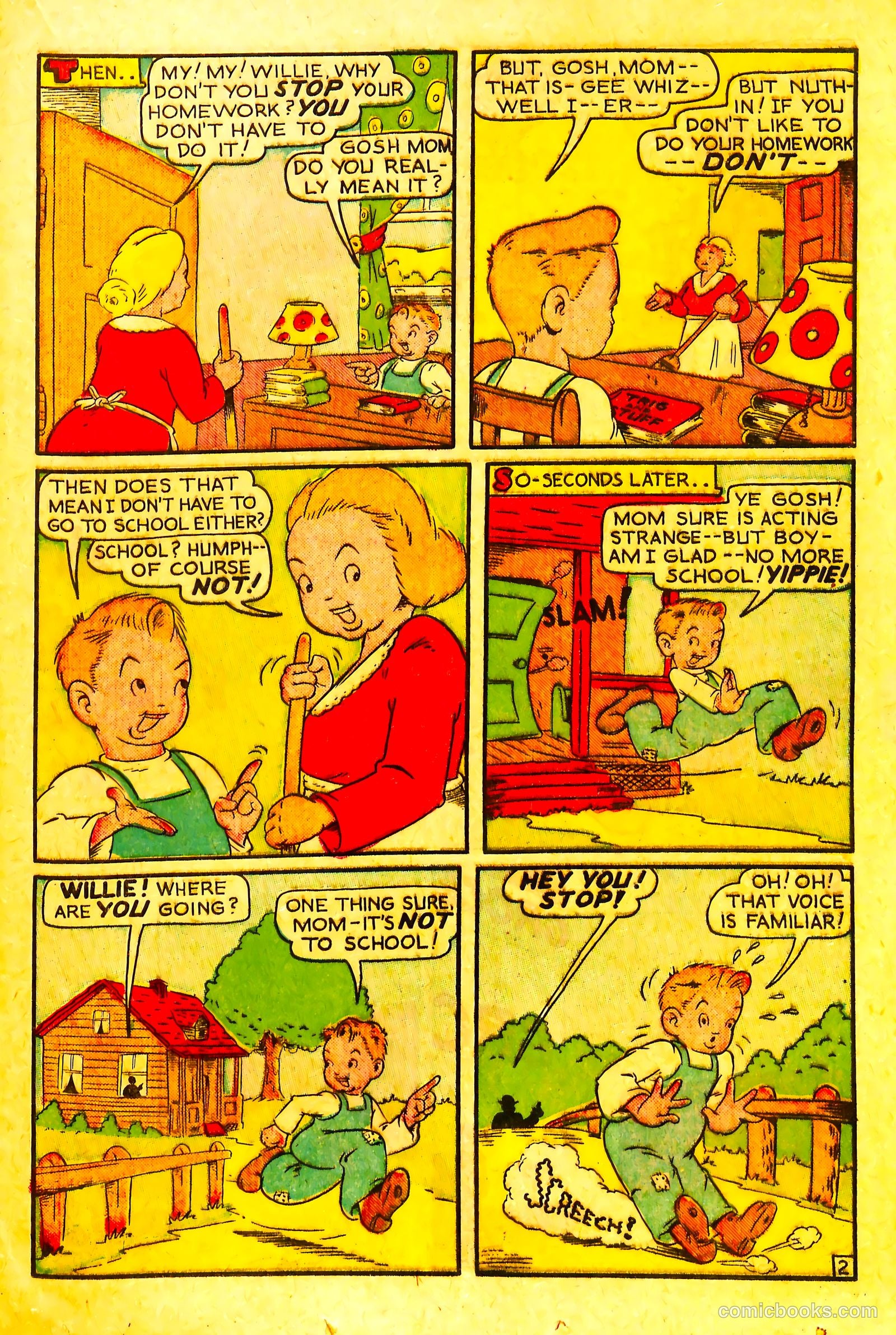 Jing-Pals Comics #2 (1946) — page 33 of 52