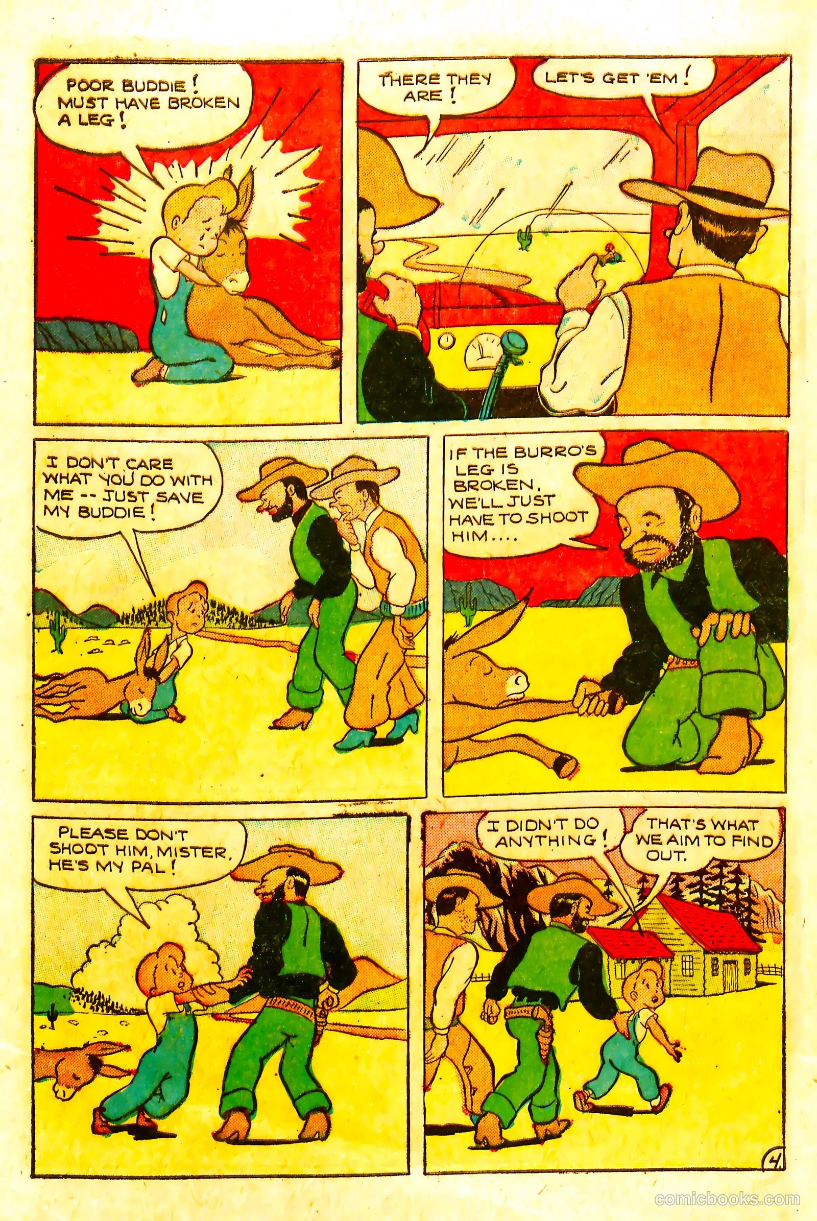 Jing-Pals Comics #4 (1946) — page 32 of 36