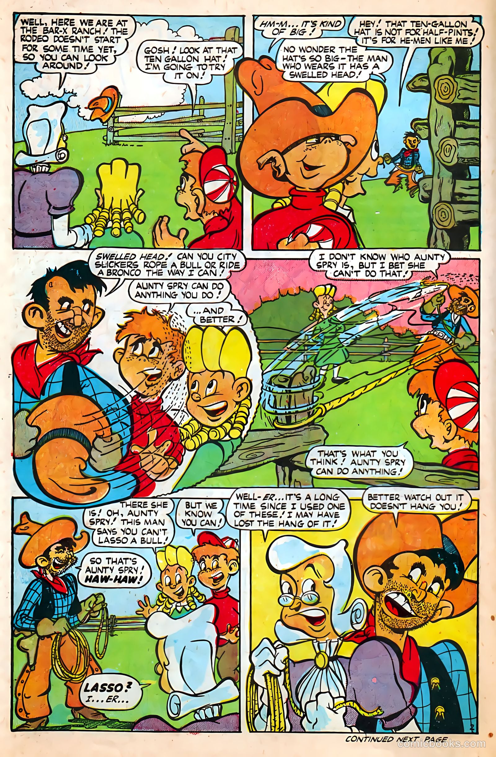 Jingle Jangle Comics #13 (1945) — page 10 of 49