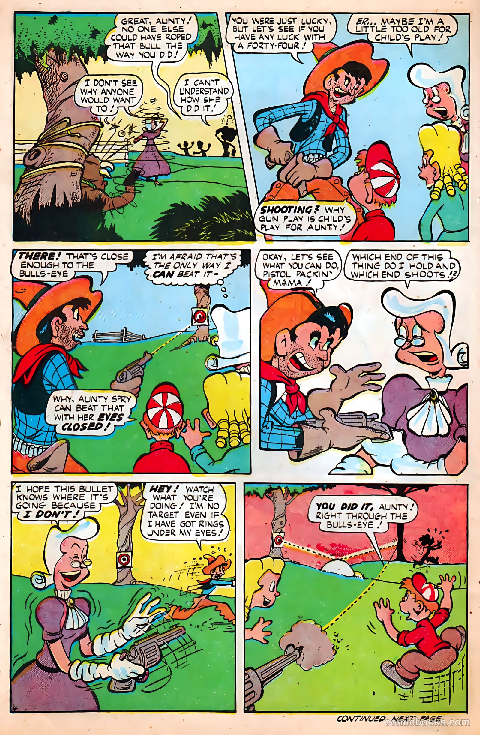 Jingle Jangle Comics #13 (1945) — page 12 of 49