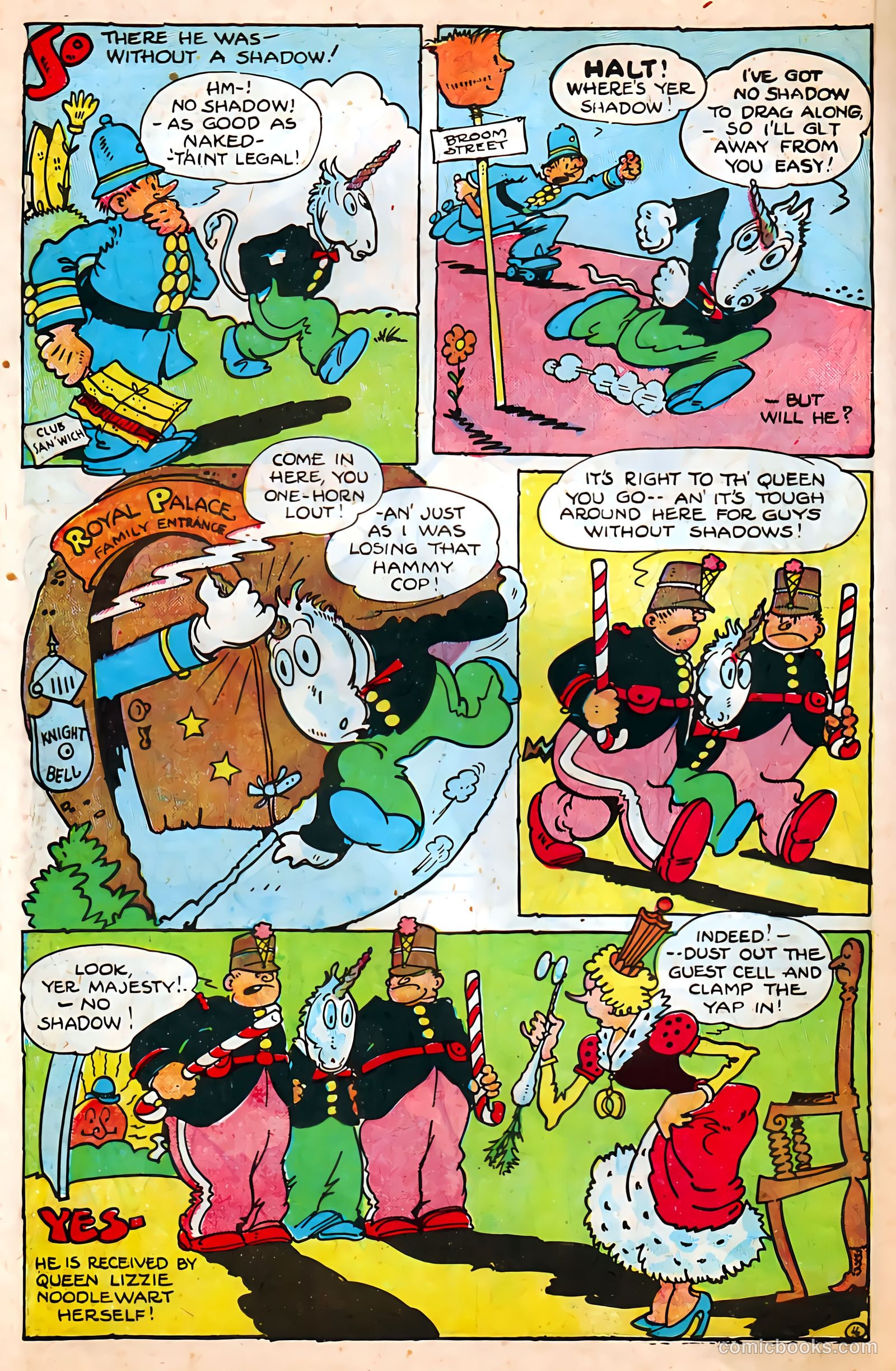 Jingle Jangle Comics #13 (1945) — page 18 of 49