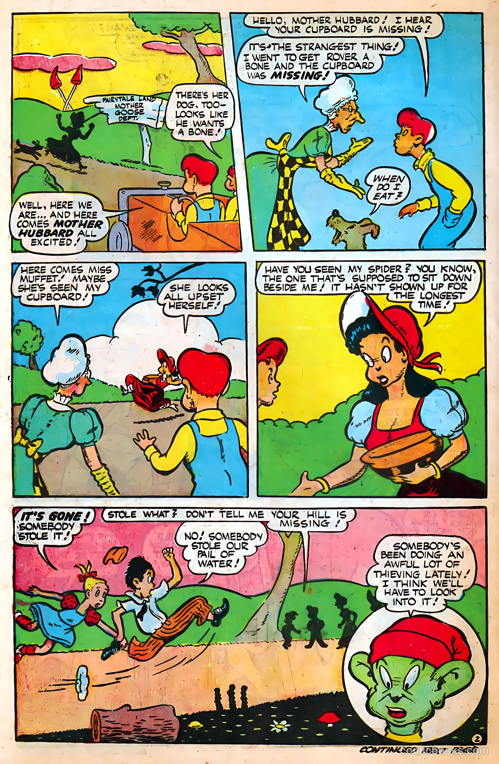 Jingle Jangle Comics #13 (1945) — page 34 of 49
