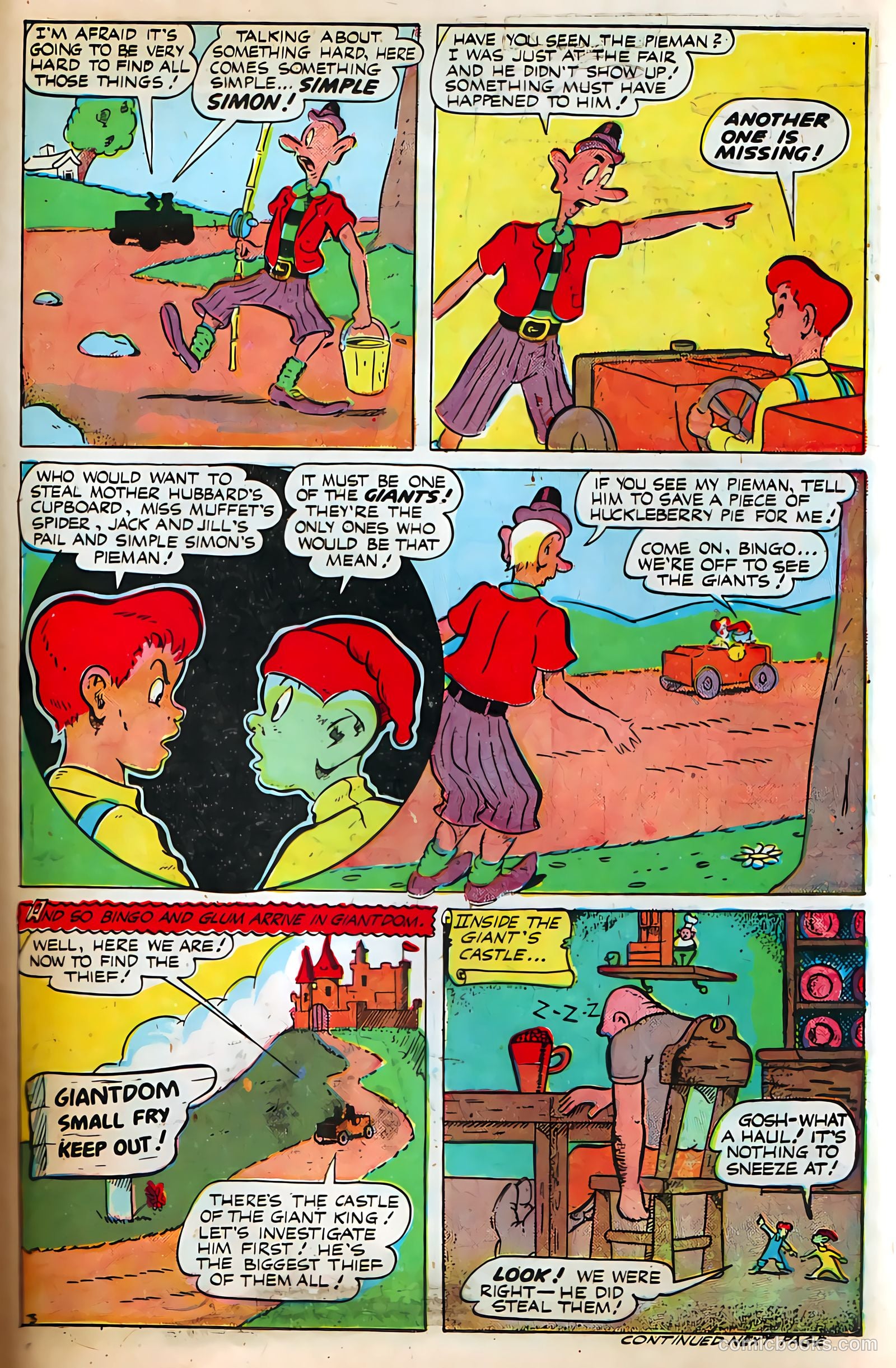 Jingle Jangle Comics #13 (1945) — page 35 of 49