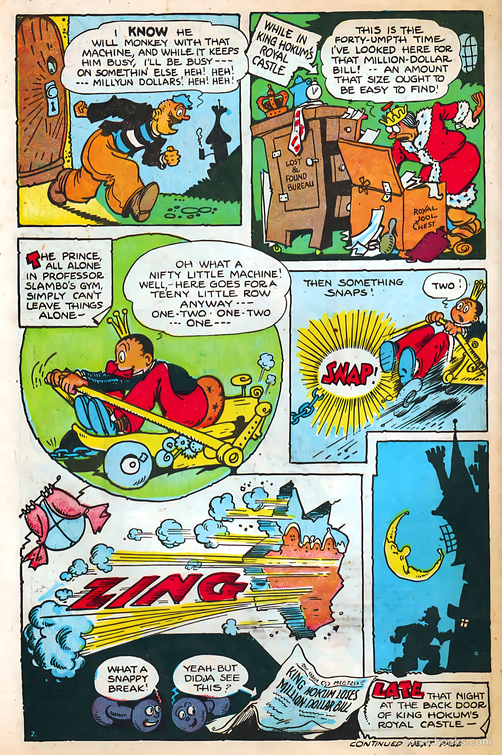 Jingle Jangle Comics #13 (1945) — page 42 of 49