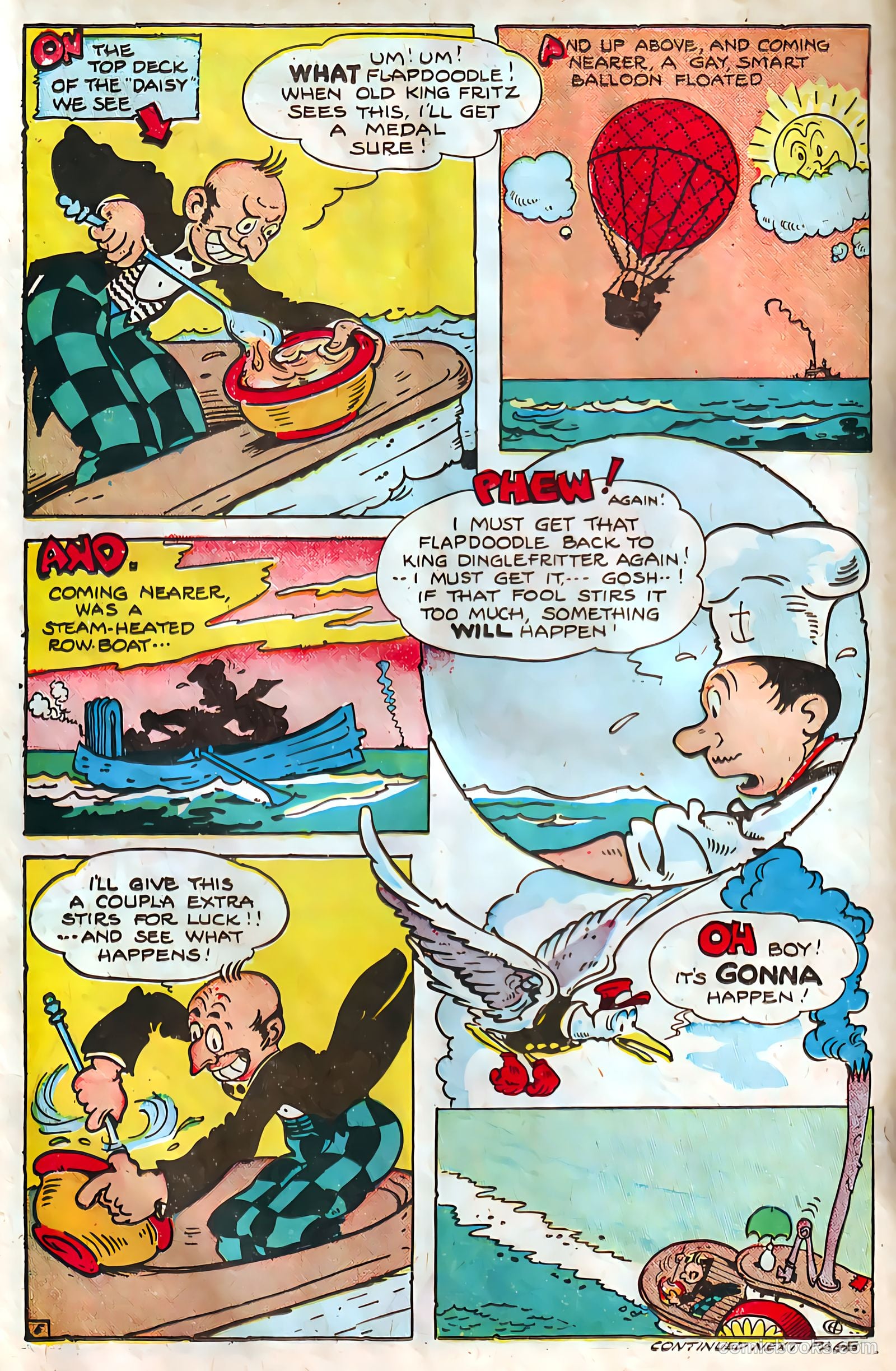 Jingle Jangle Comics #16 (1945) — page 34 of 53