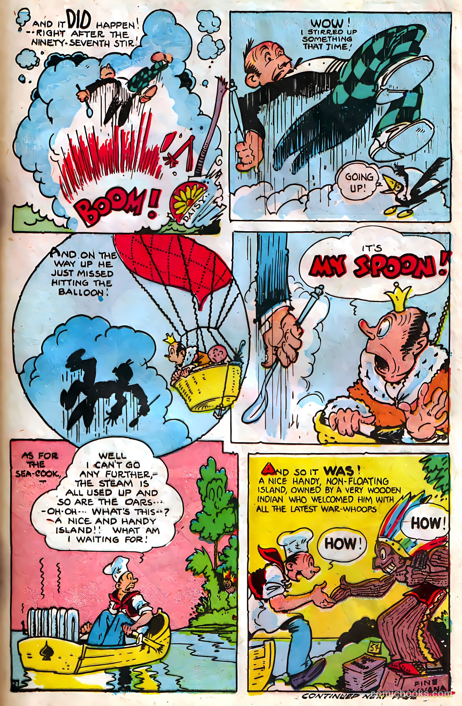 Jingle Jangle Comics #16 (1945) — page 35 of 53