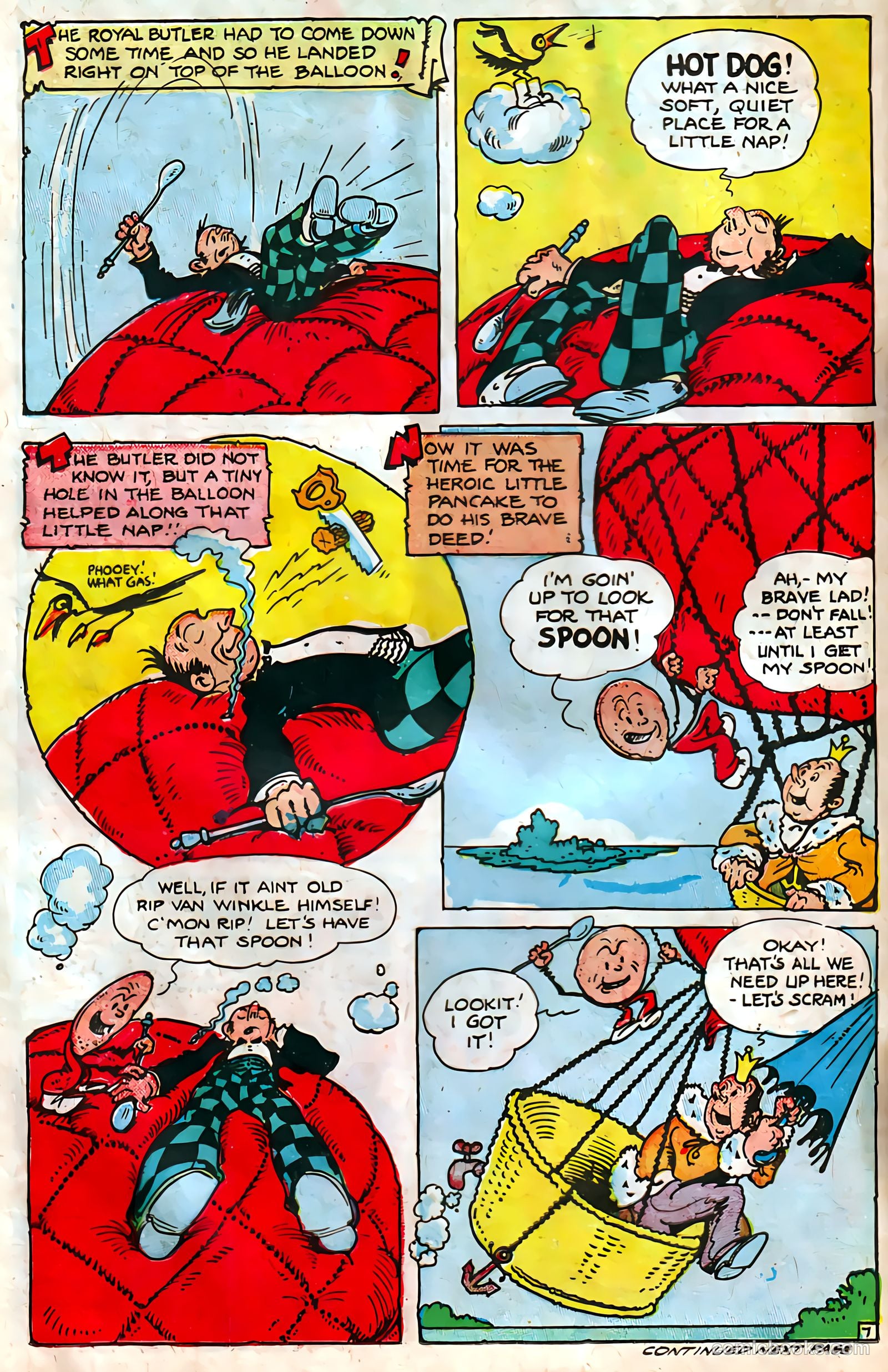 Jingle Jangle Comics #16 (1945) — page 36 of 53