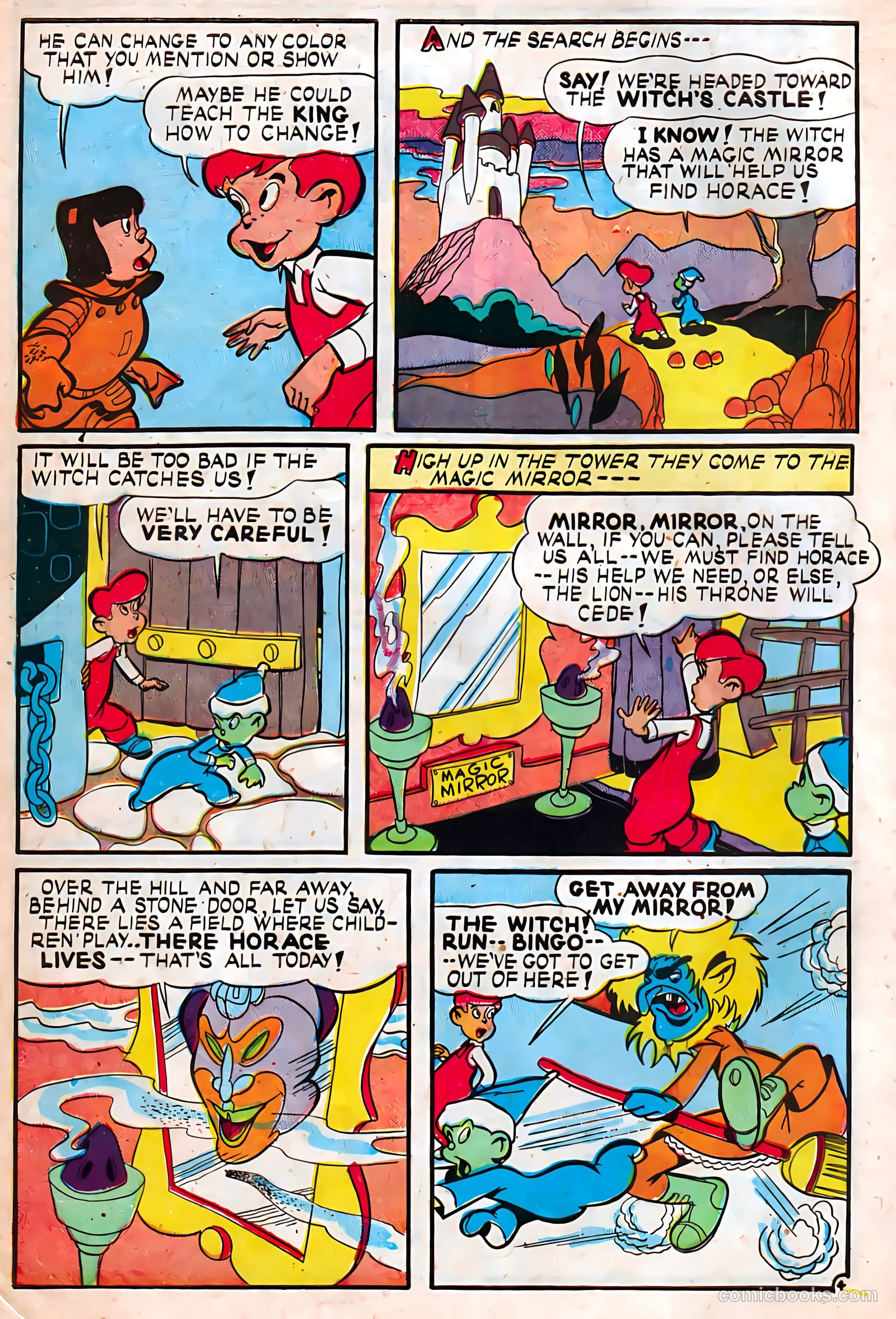 Jingle Jangle Comics #25 (1947) — page 6 of 53