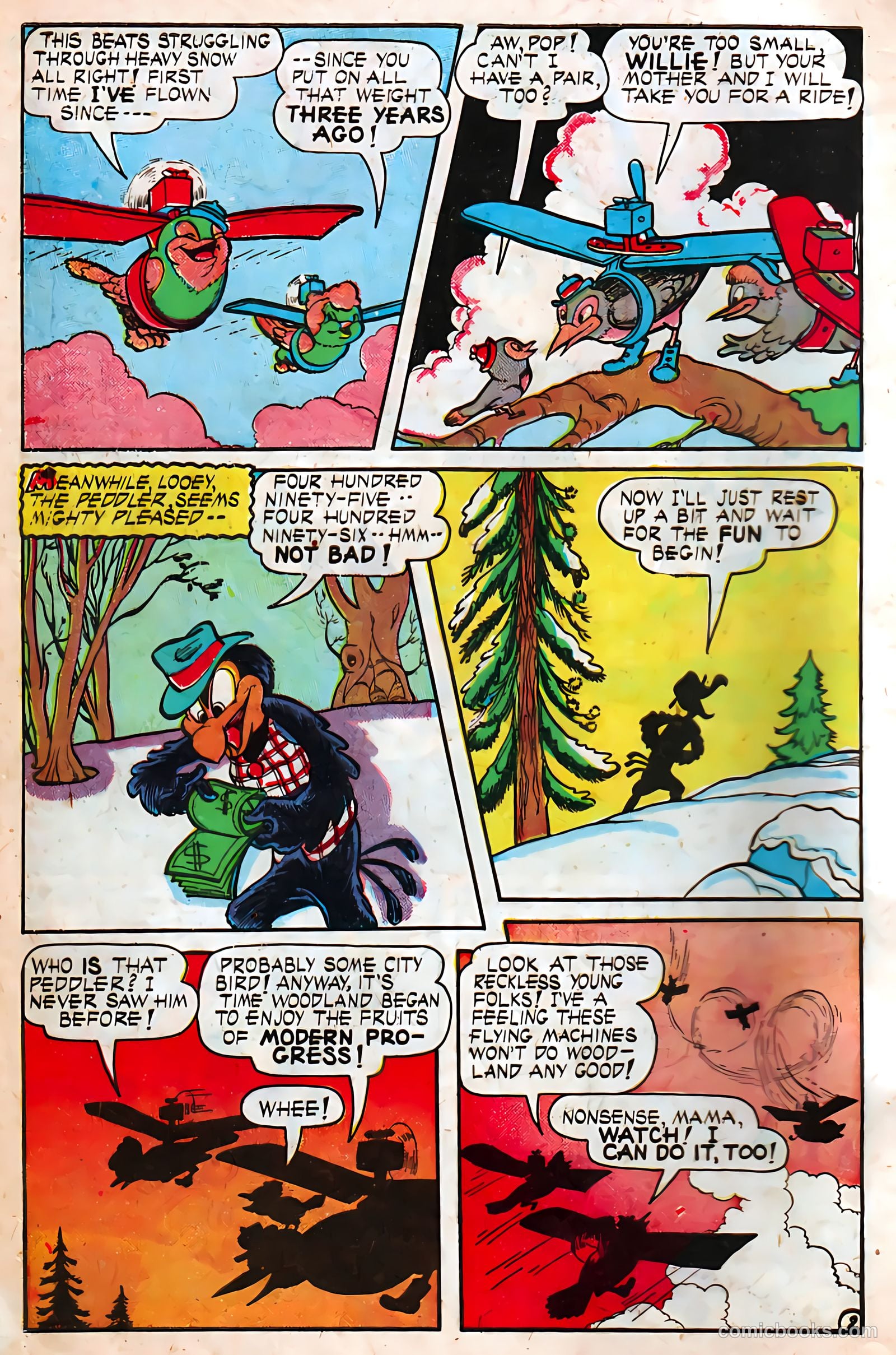 Jingle Jangle Comics #25 (1947) — page 10 of 53
