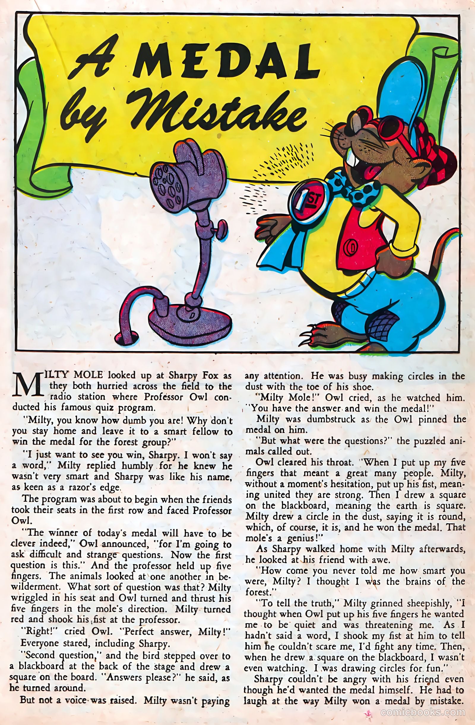 Jingle Jangle Comics #25 (1947) — page 23 of 53