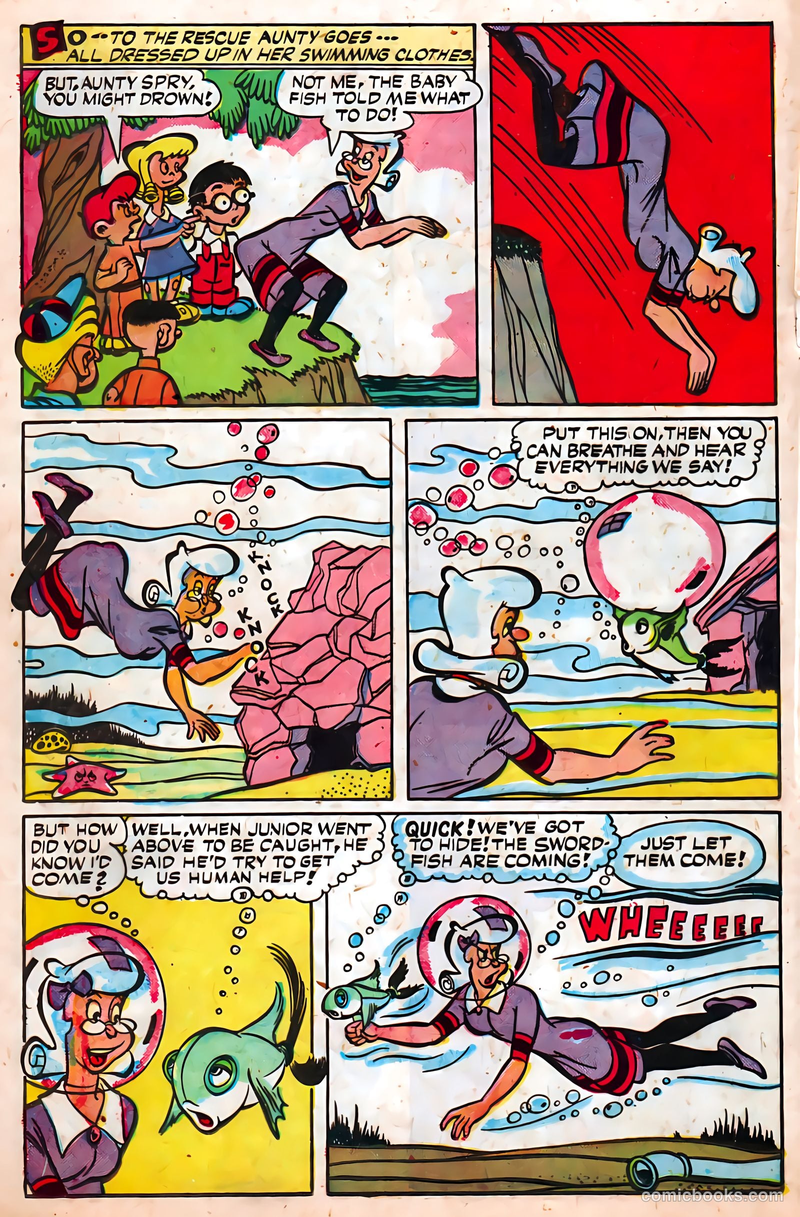 Jingle Jangle Comics #25 (1947) — page 28 of 53