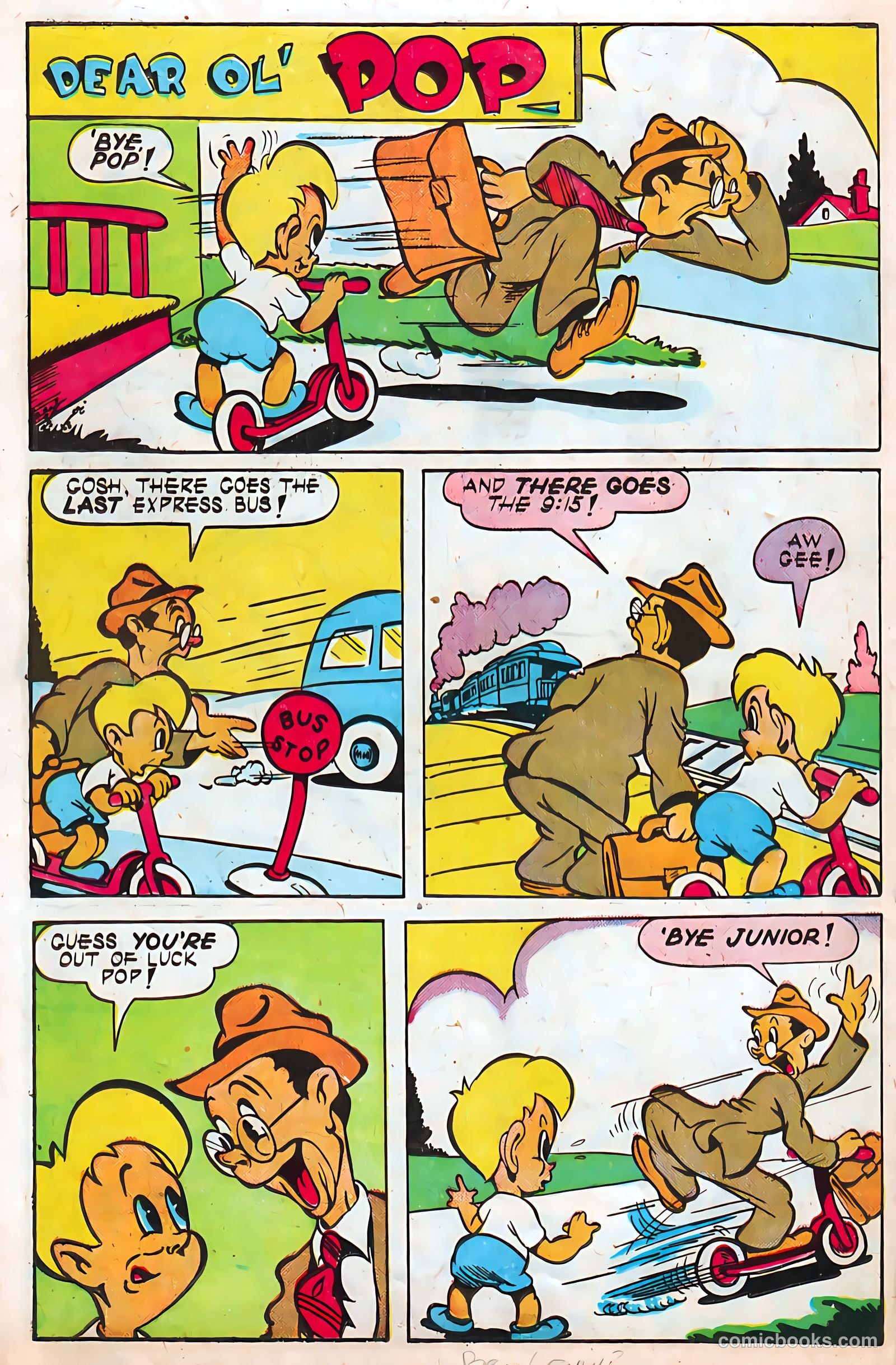 Jingle Jangle Comics #25 (1947) — page 32 of 53