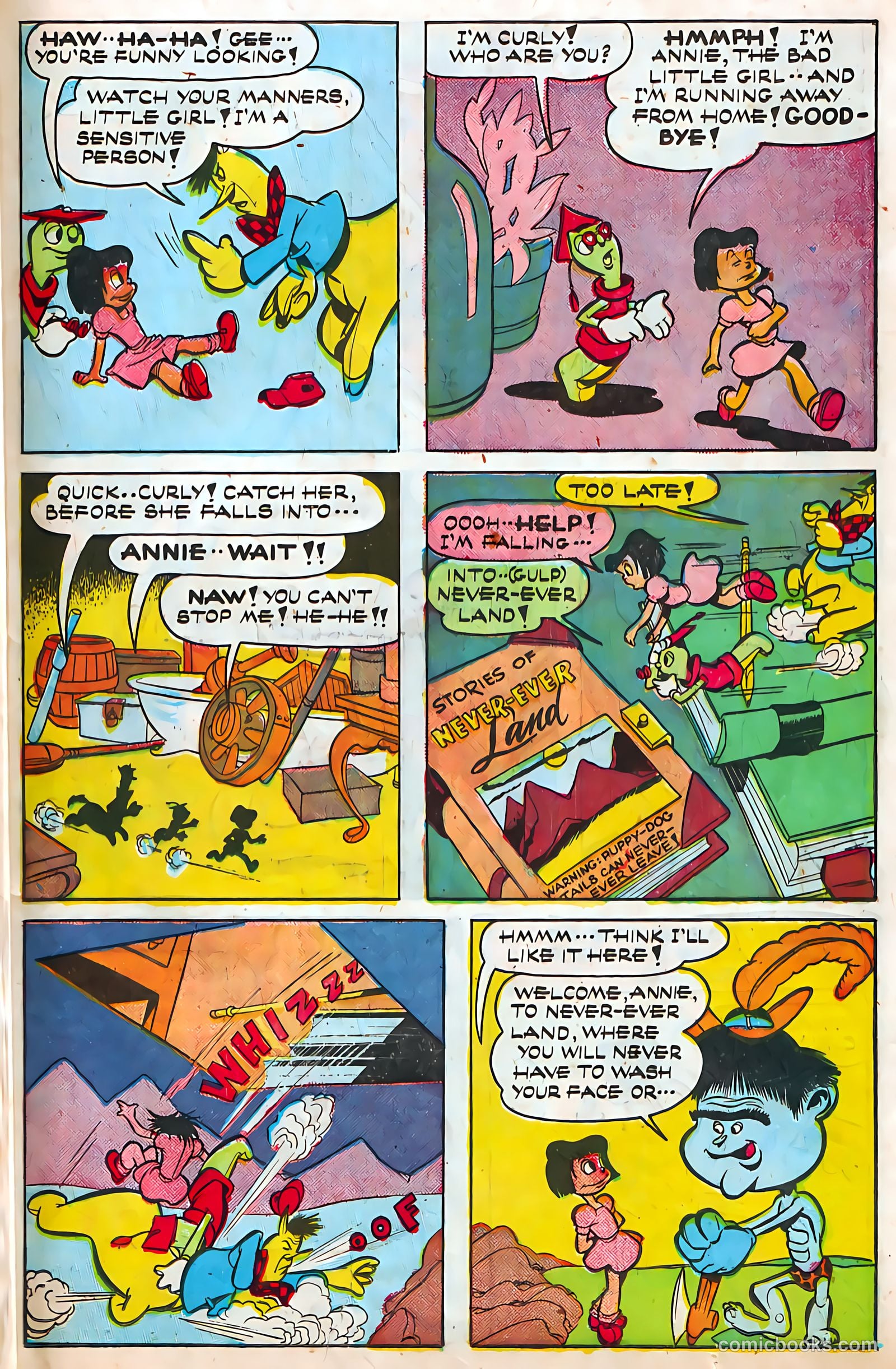 Jingle Jangle Comics #25 (1947) — page 35 of 53