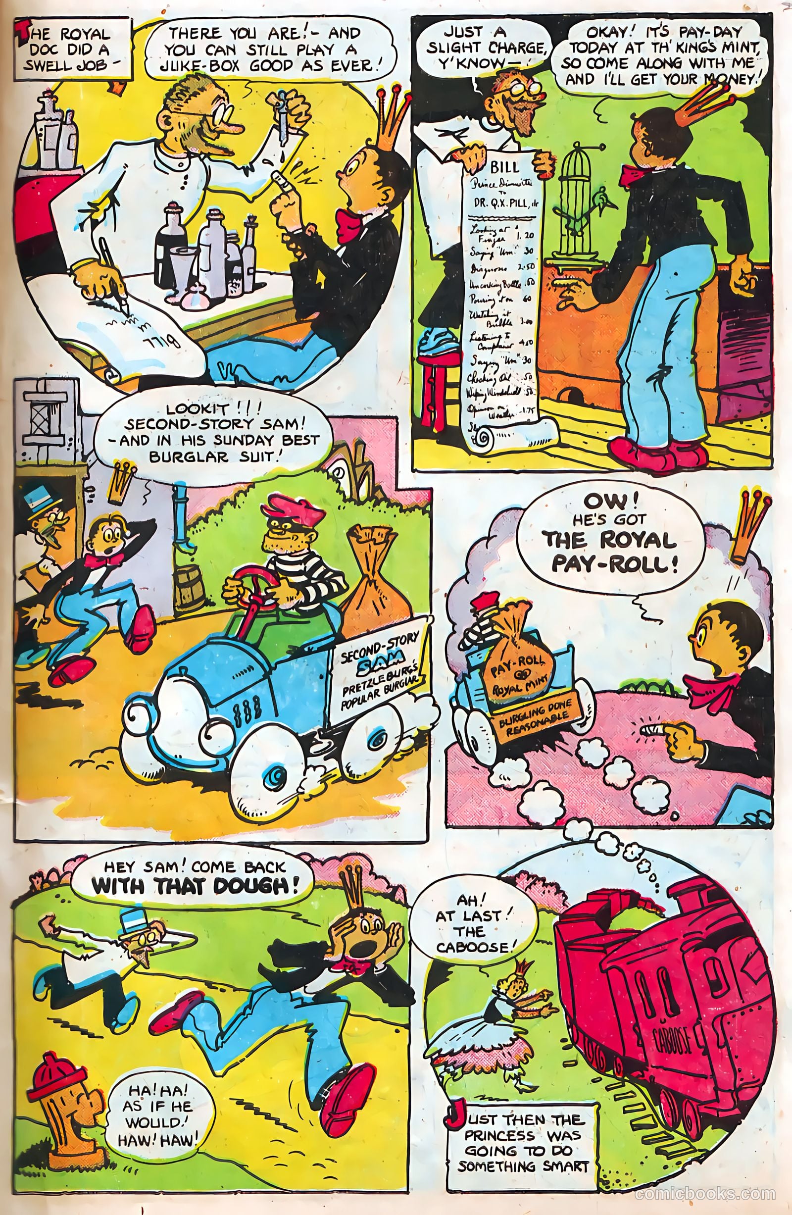 Jingle Jangle Comics #25 (1947) — page 45 of 53