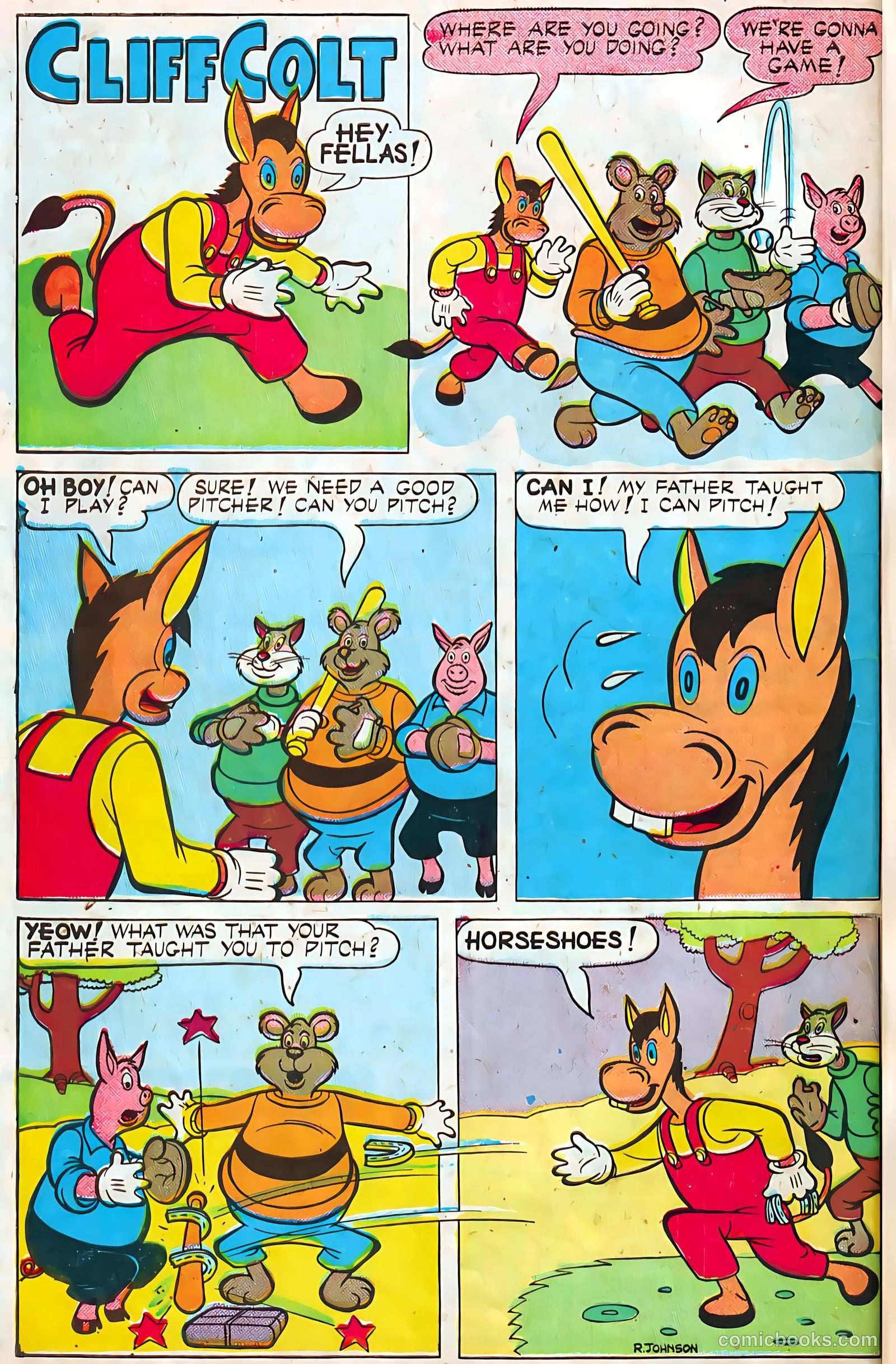 Jingle Jangle Comics #25 (1947) — page 50 of 53
