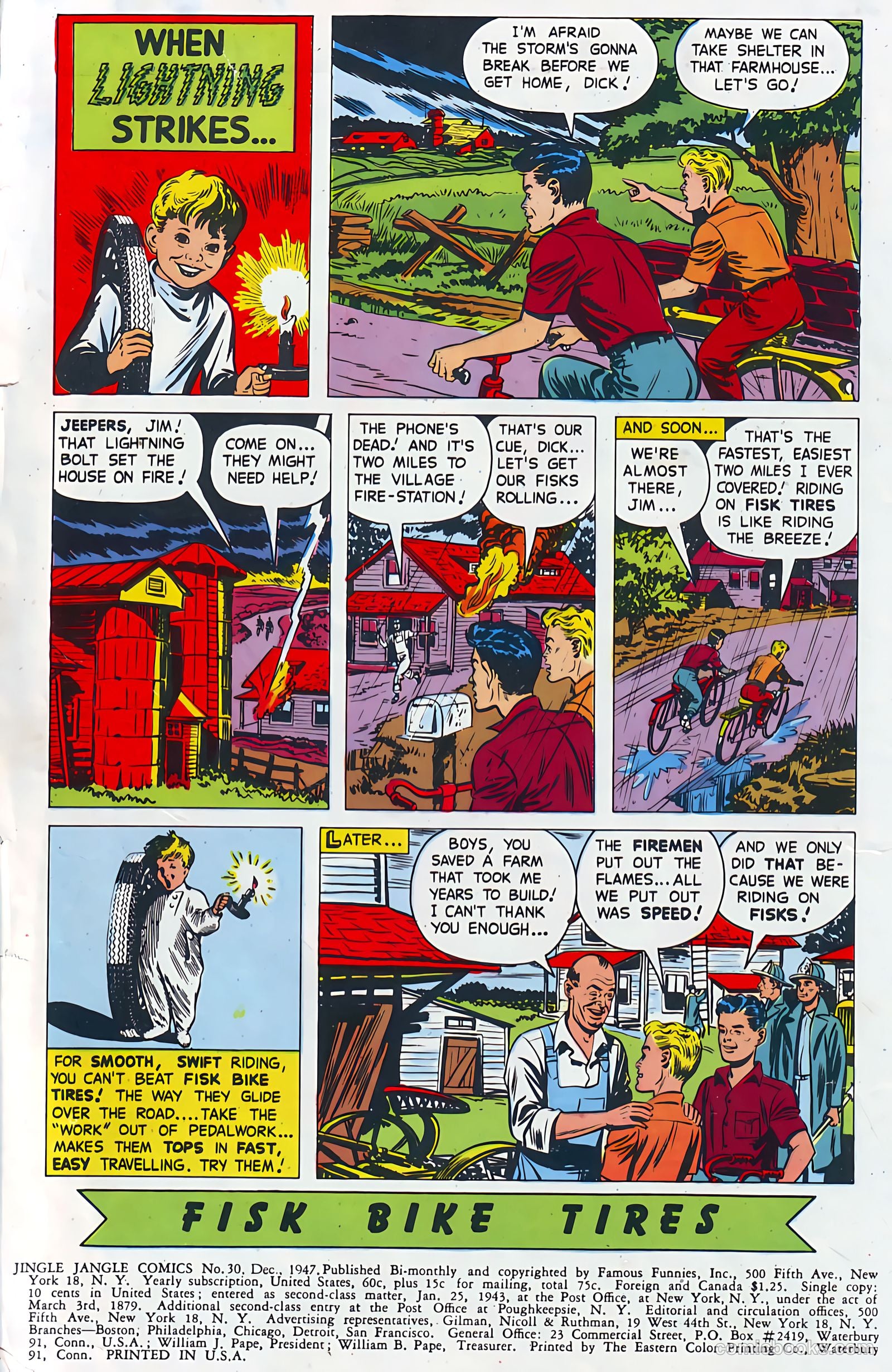 Jingle Jangle Comics #30 (1947) — page 2 of 53