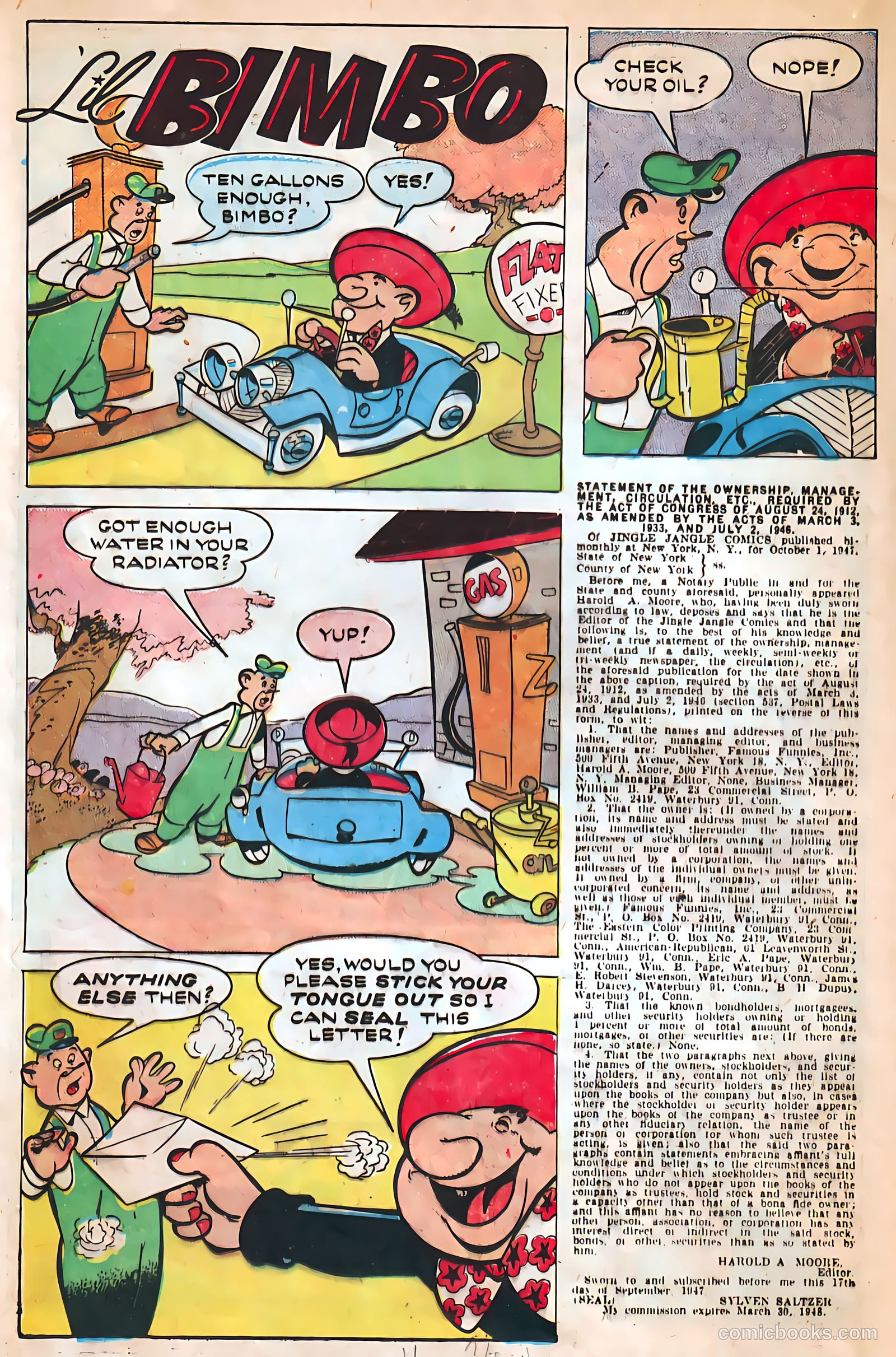 Jingle Jangle Comics #32 (1948) — page 28 of 53