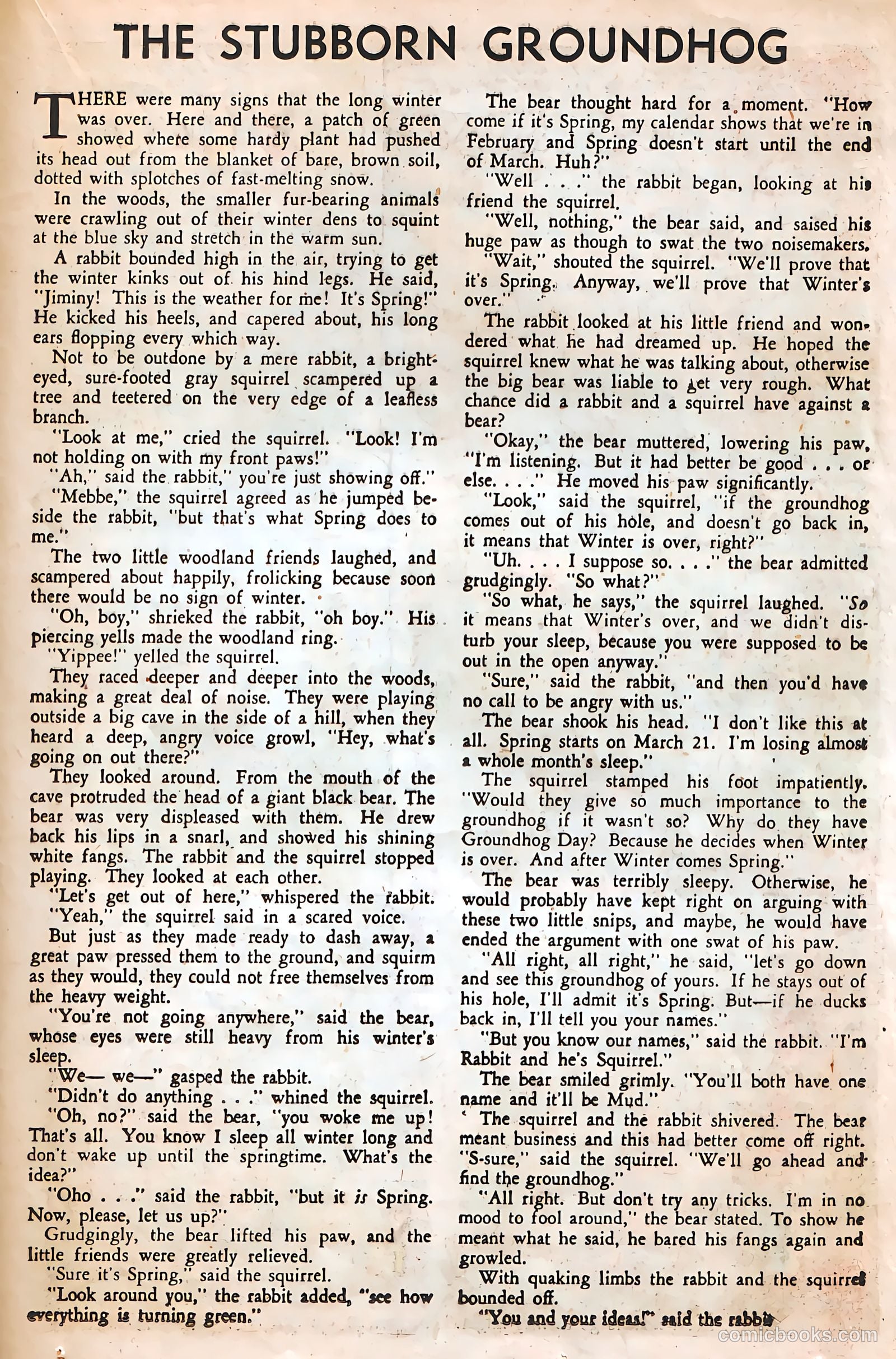 Jingle Jangle Comics #32 (1948) — page 35 of 53