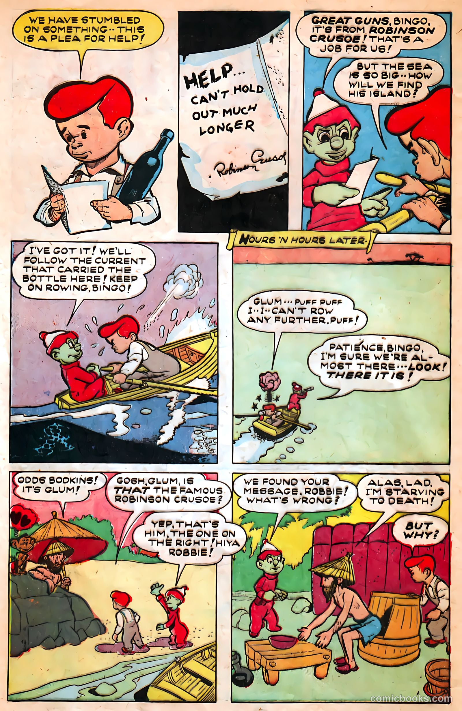 Jingle Jangle Comics #32 (1948) — page 40 of 53