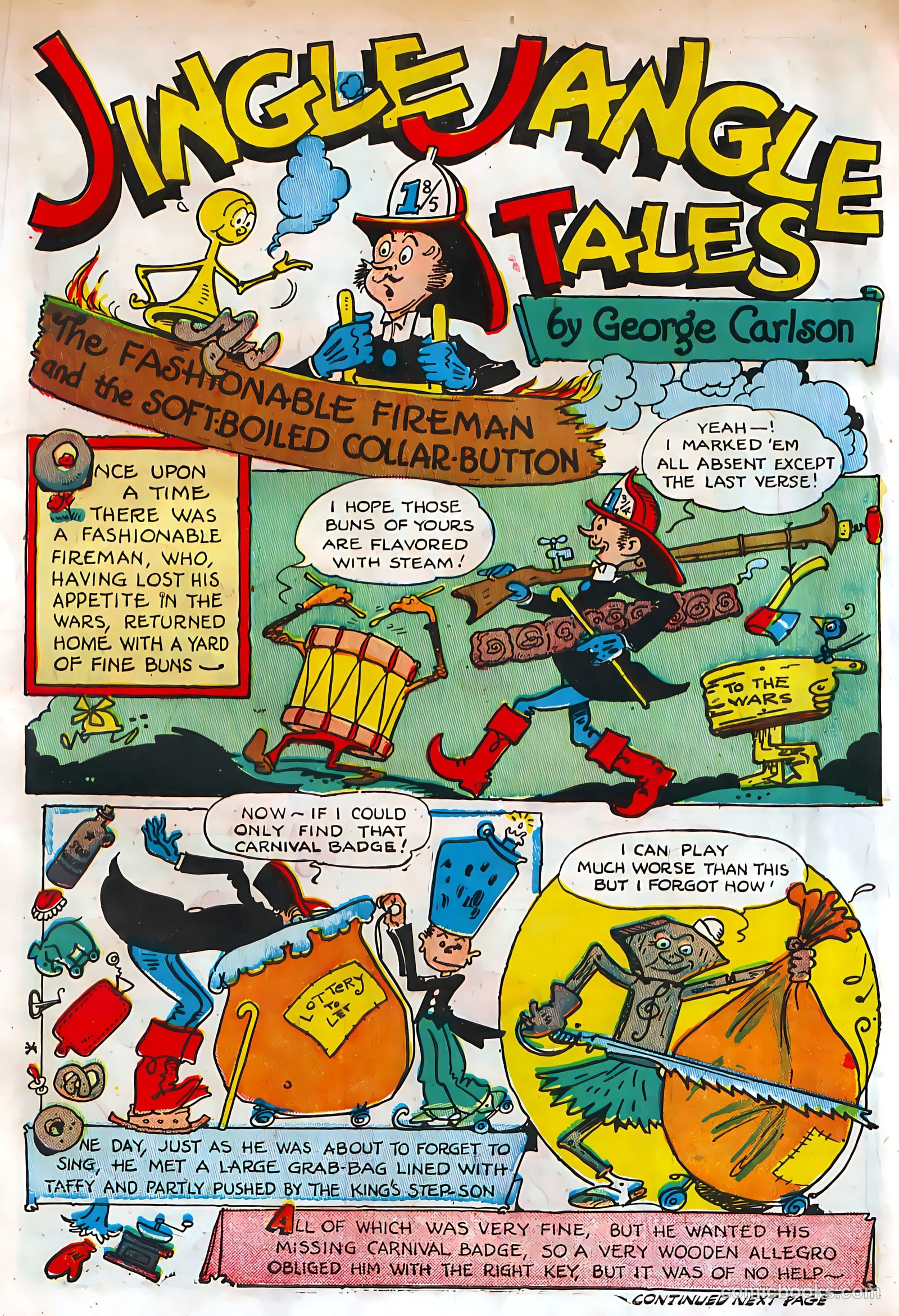 Jingle Jangle Comics #5 (1943) — page 3 of 56