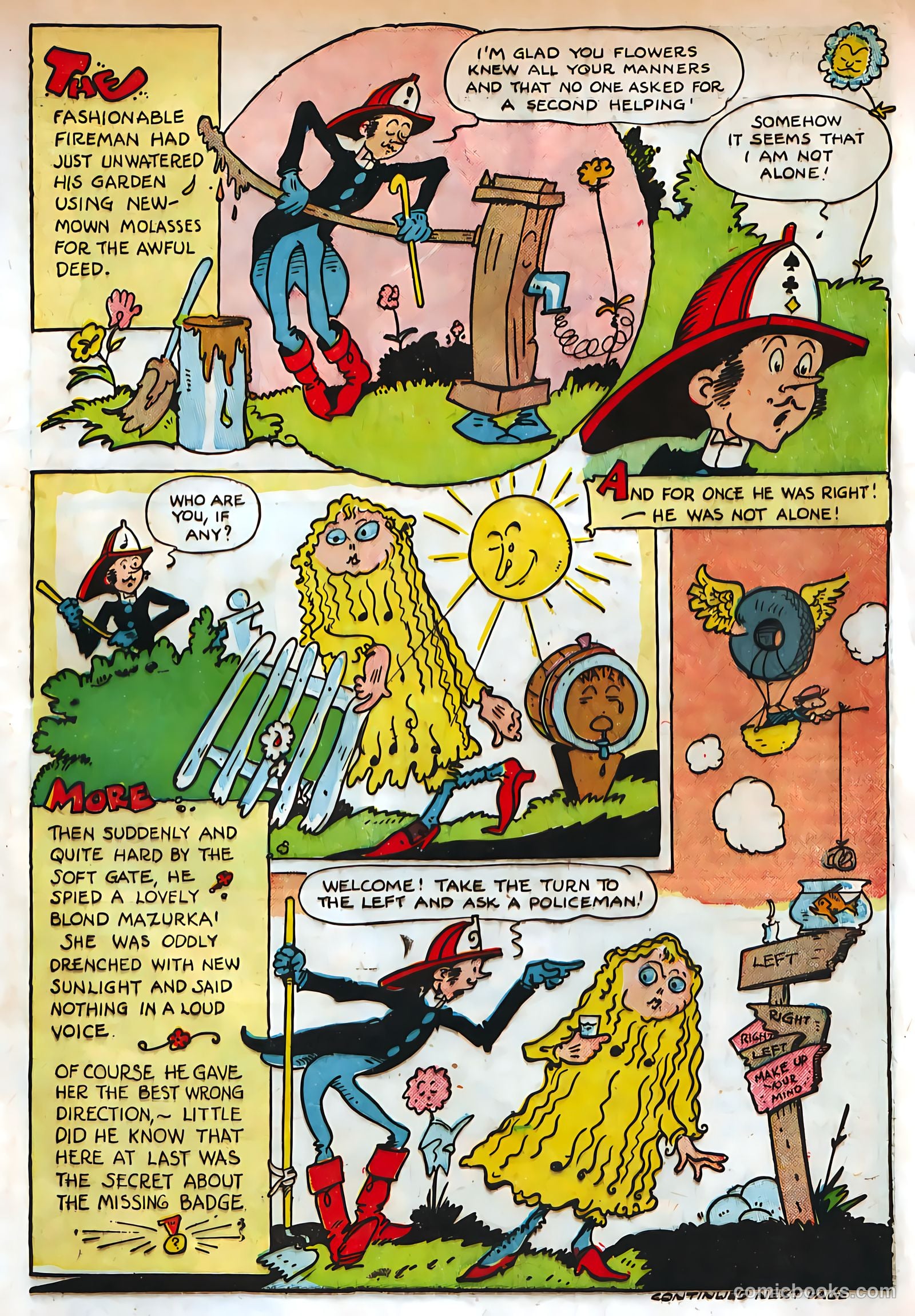 Jingle Jangle Comics #5 (1943) — page 7 of 56