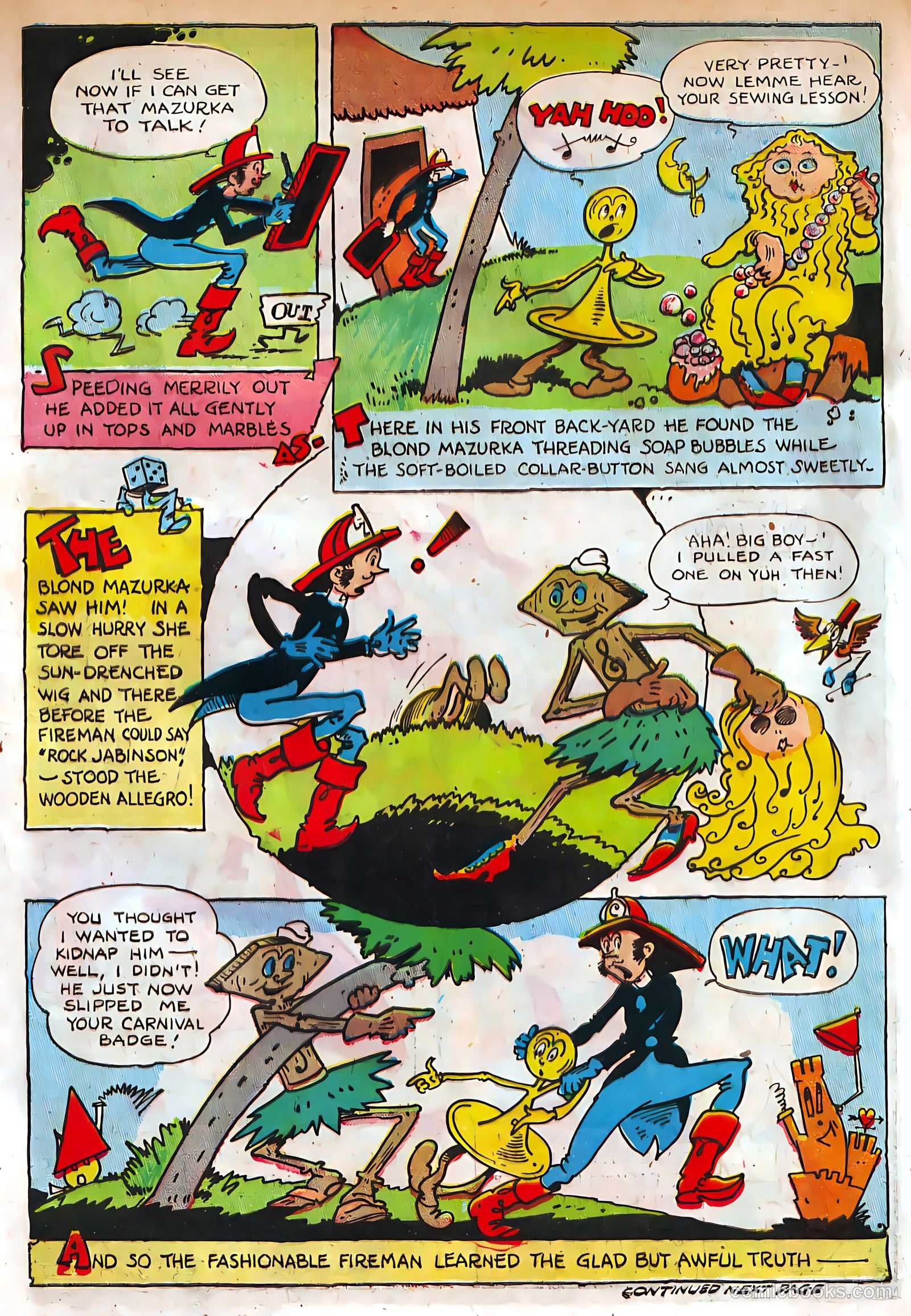 Jingle Jangle Comics #5 (1943) — page 9 of 56