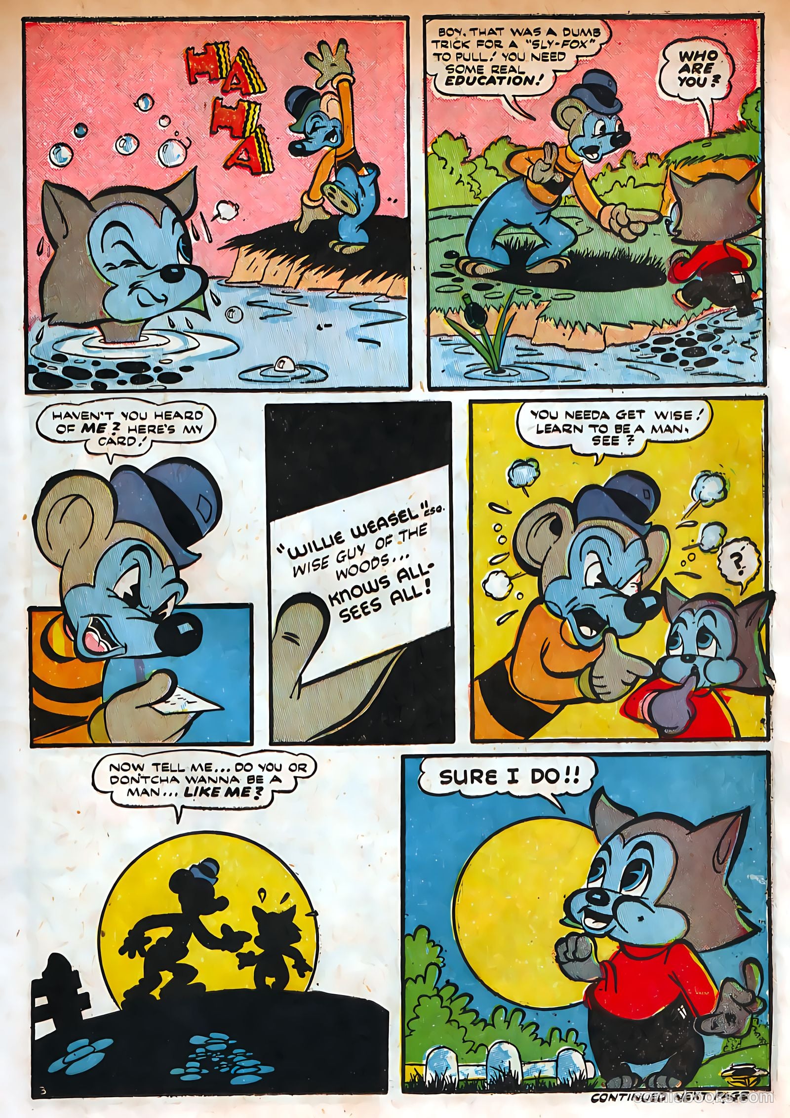 Jingle Jangle Comics #5 (1943) — page 21 of 56