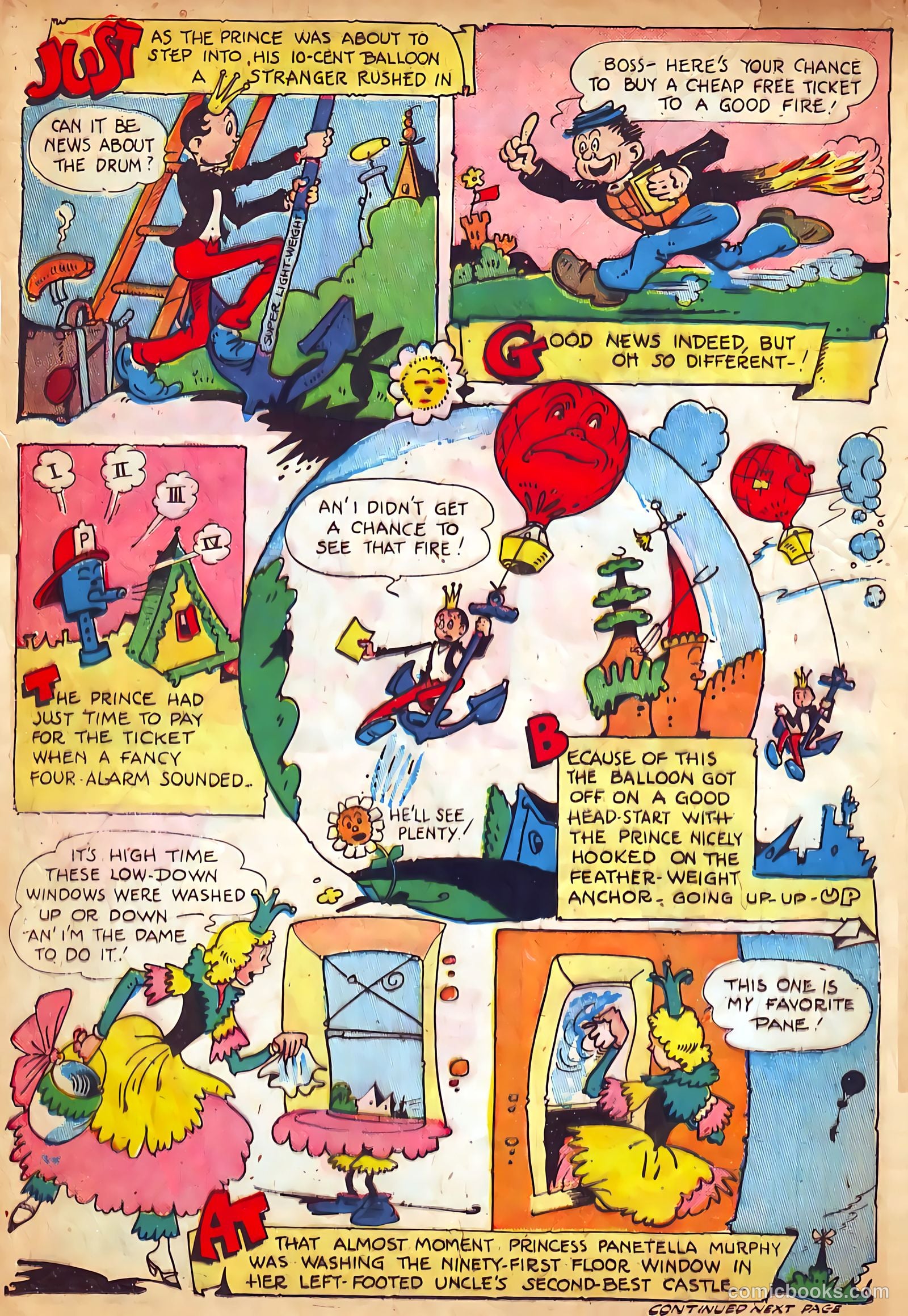Jingle Jangle Comics #5 (1943) — page 32 of 56