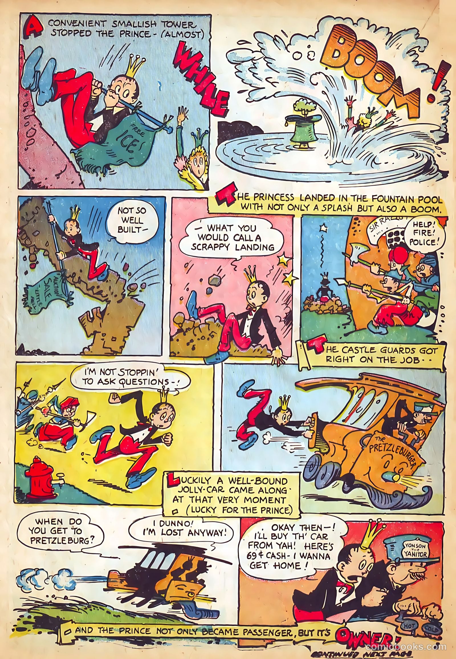 Jingle Jangle Comics #5 (1943) — page 34 of 56