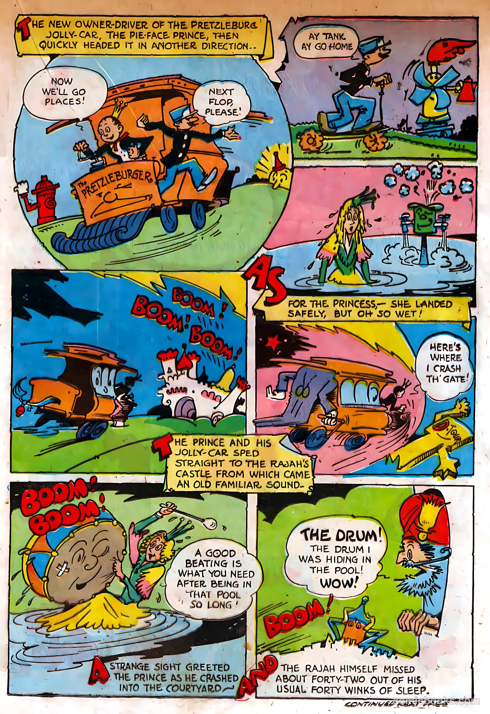 Jingle Jangle Comics #5 (1943) — page 35 of 56