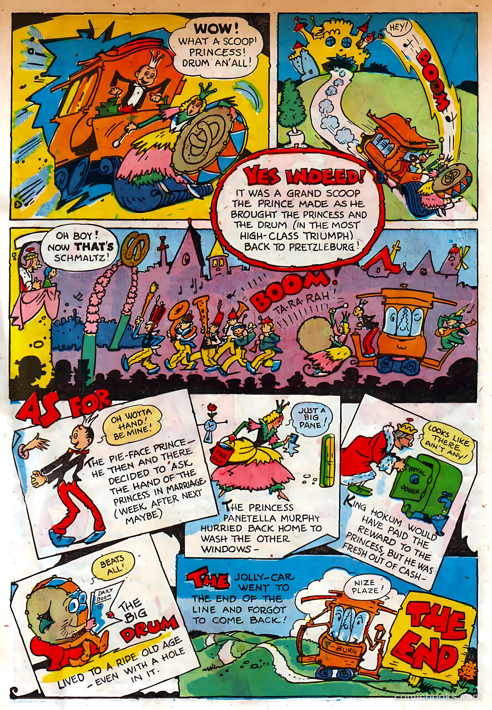 Jingle Jangle Comics #5 (1943) — page 36 of 56