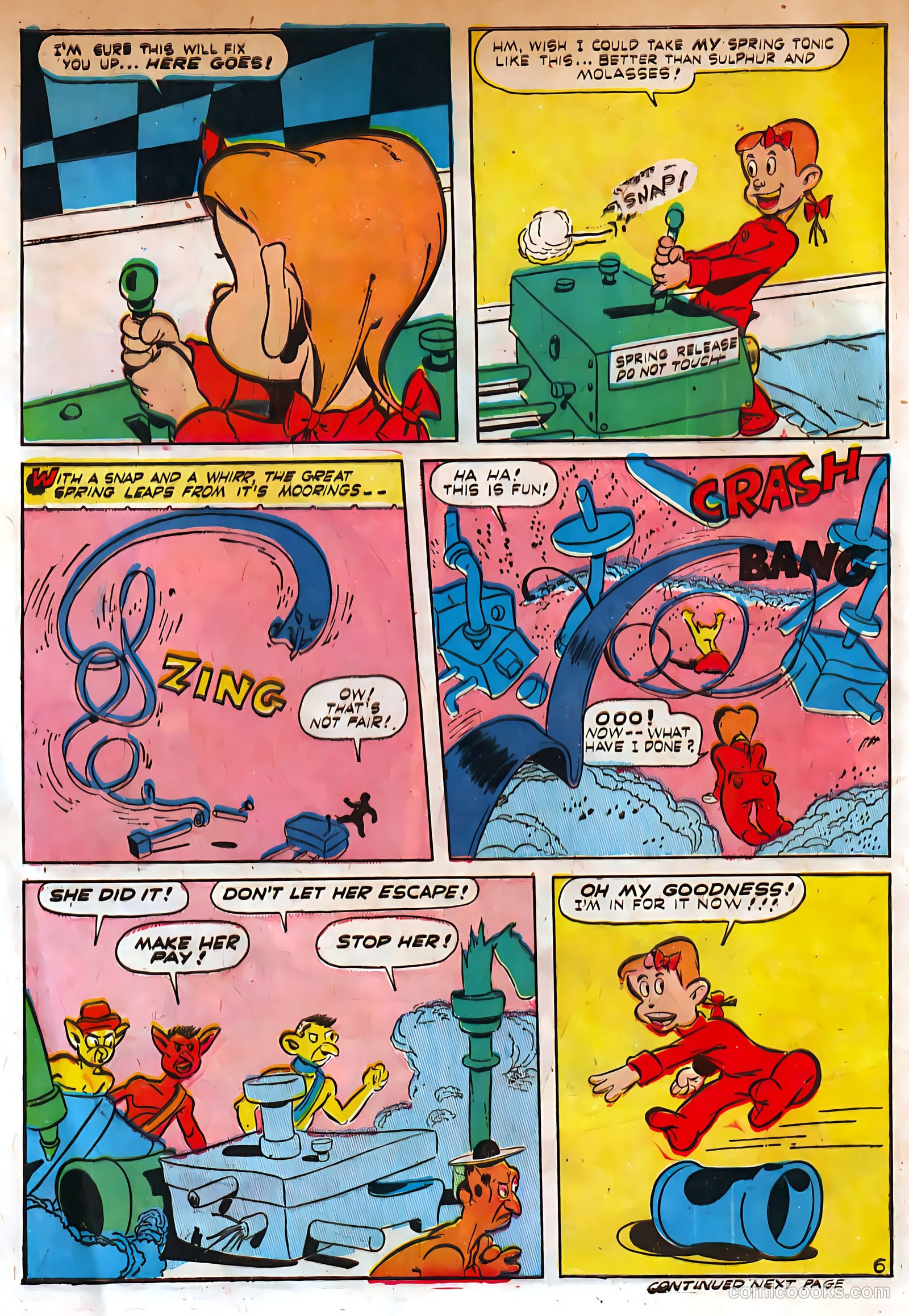 Jingle Jangle Comics #5 (1943) — page 50 of 56