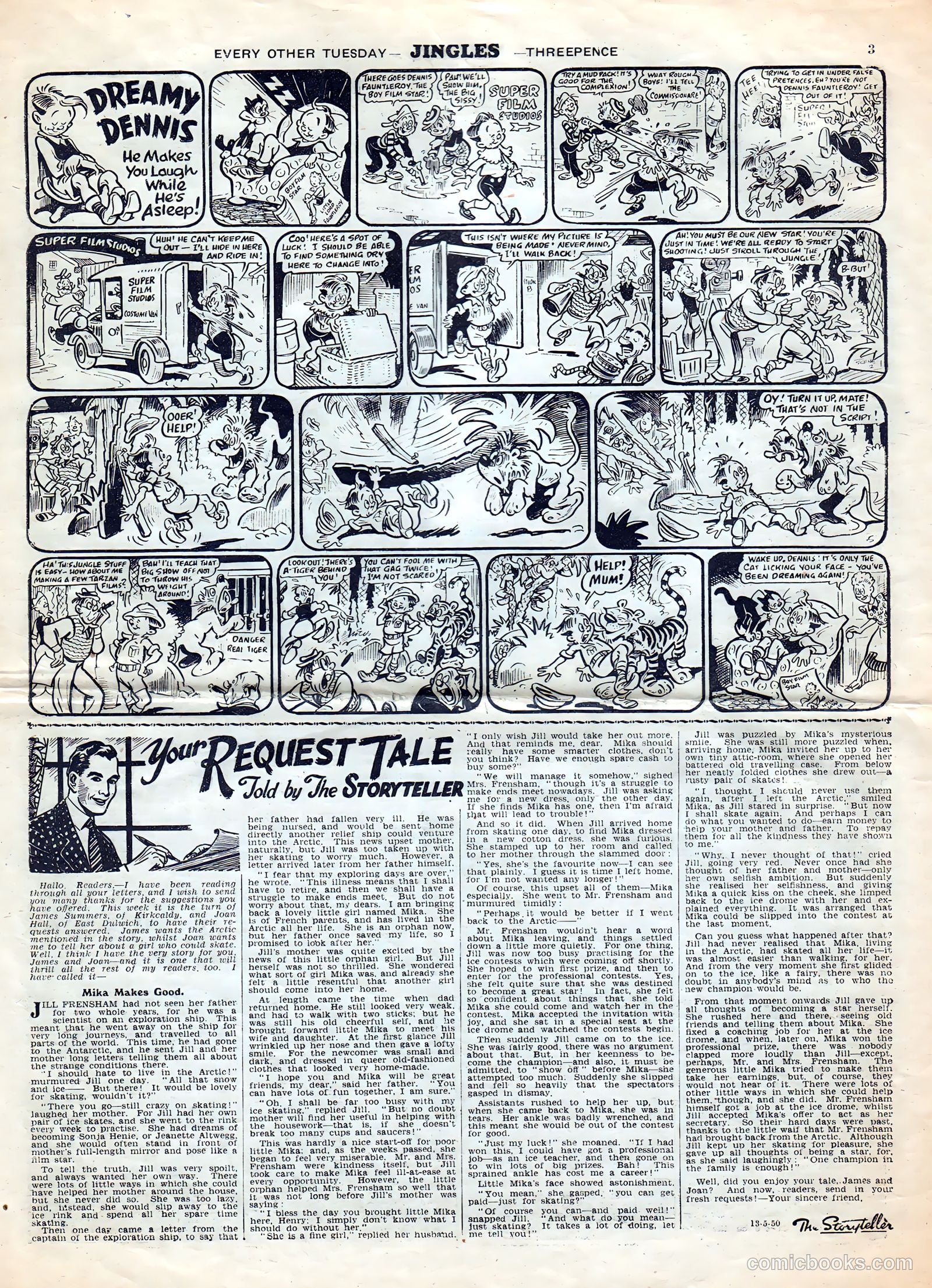 Jingles #594 (1950) — page 3 of 8