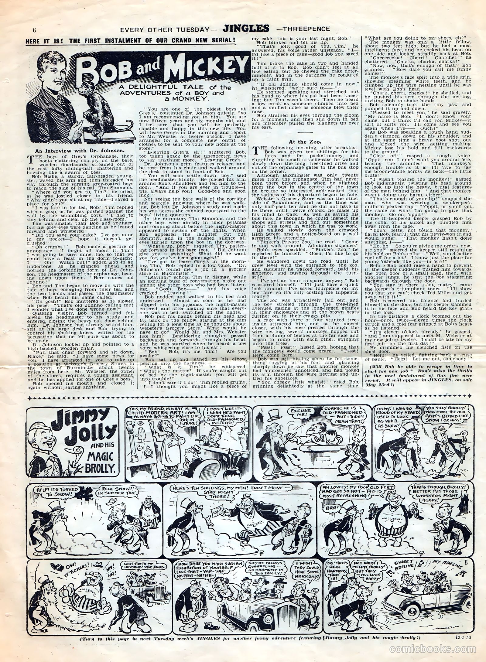 Jingles #594 (1950) — page 6 of 8