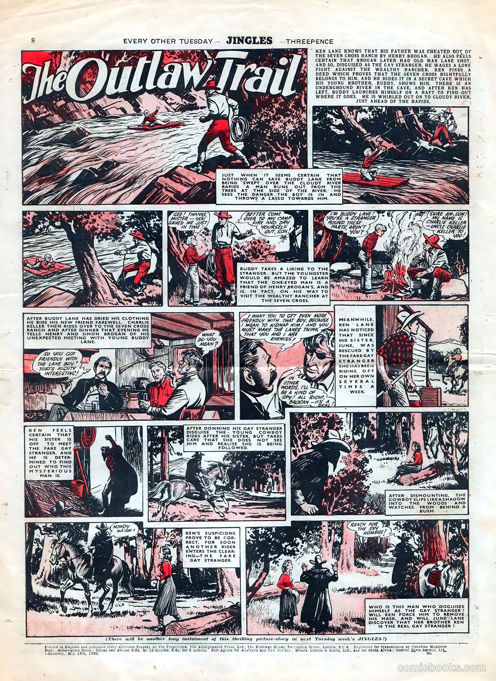 Jingles #594 (1950) — page 8 of 8