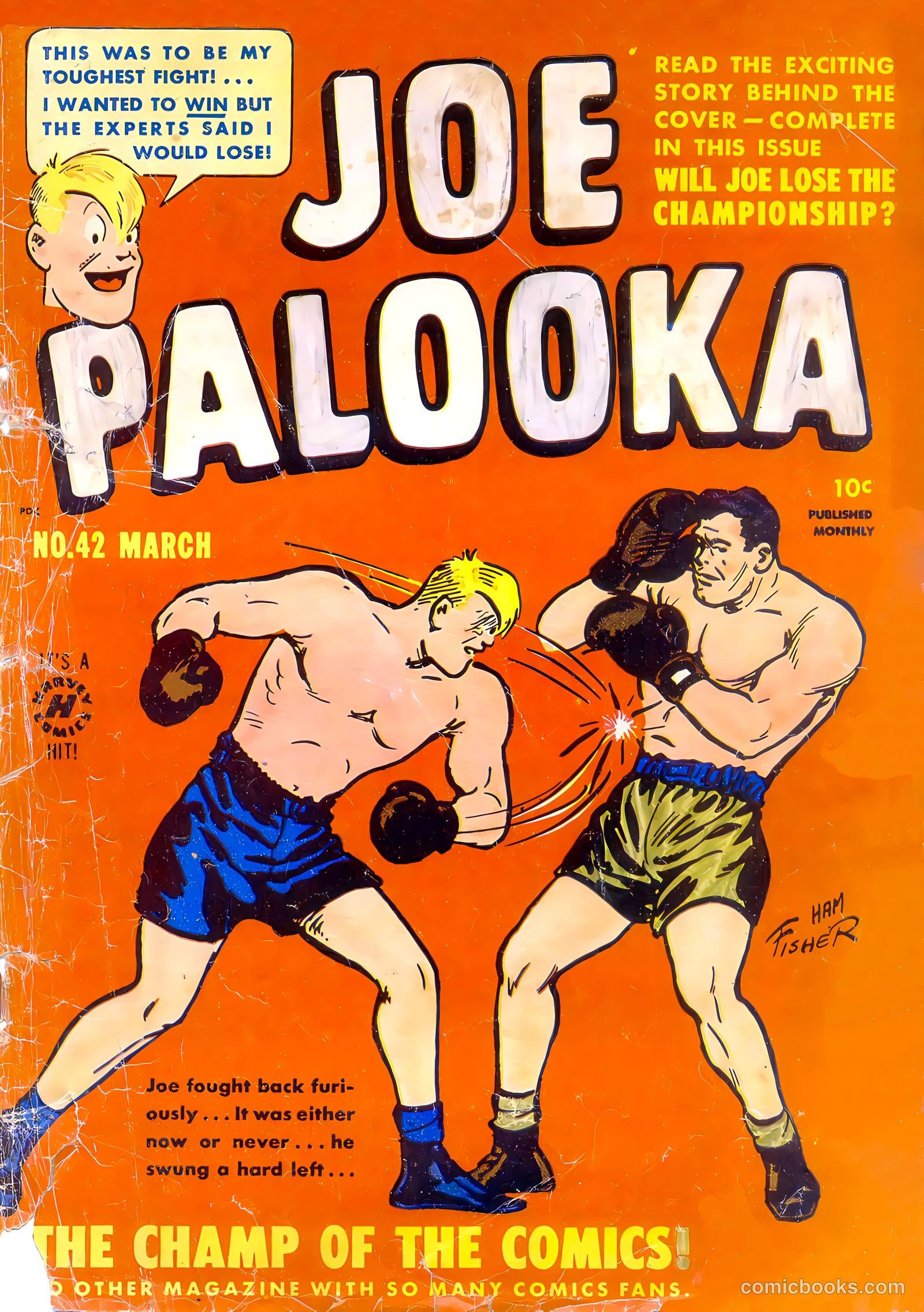 Joe Palooka Comics #42 (1950) — page 1 of 36