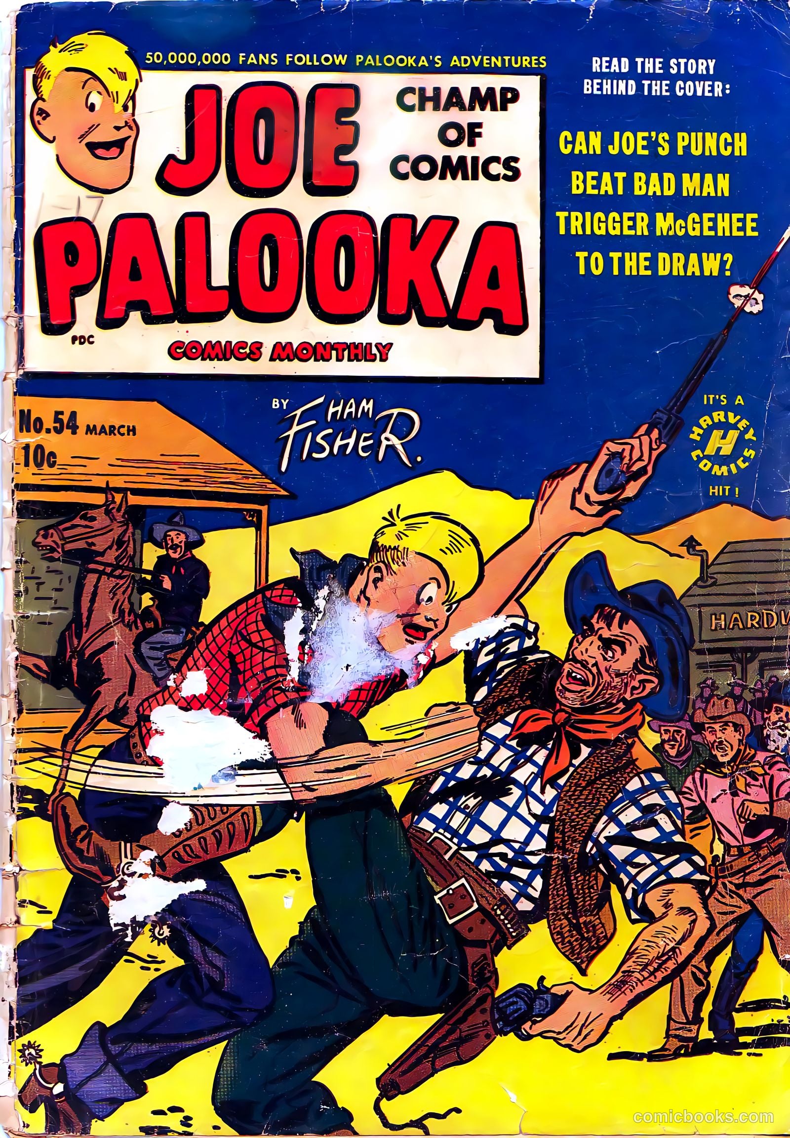 Joe Palooka Comics #54 (1951) — page 1 of 36