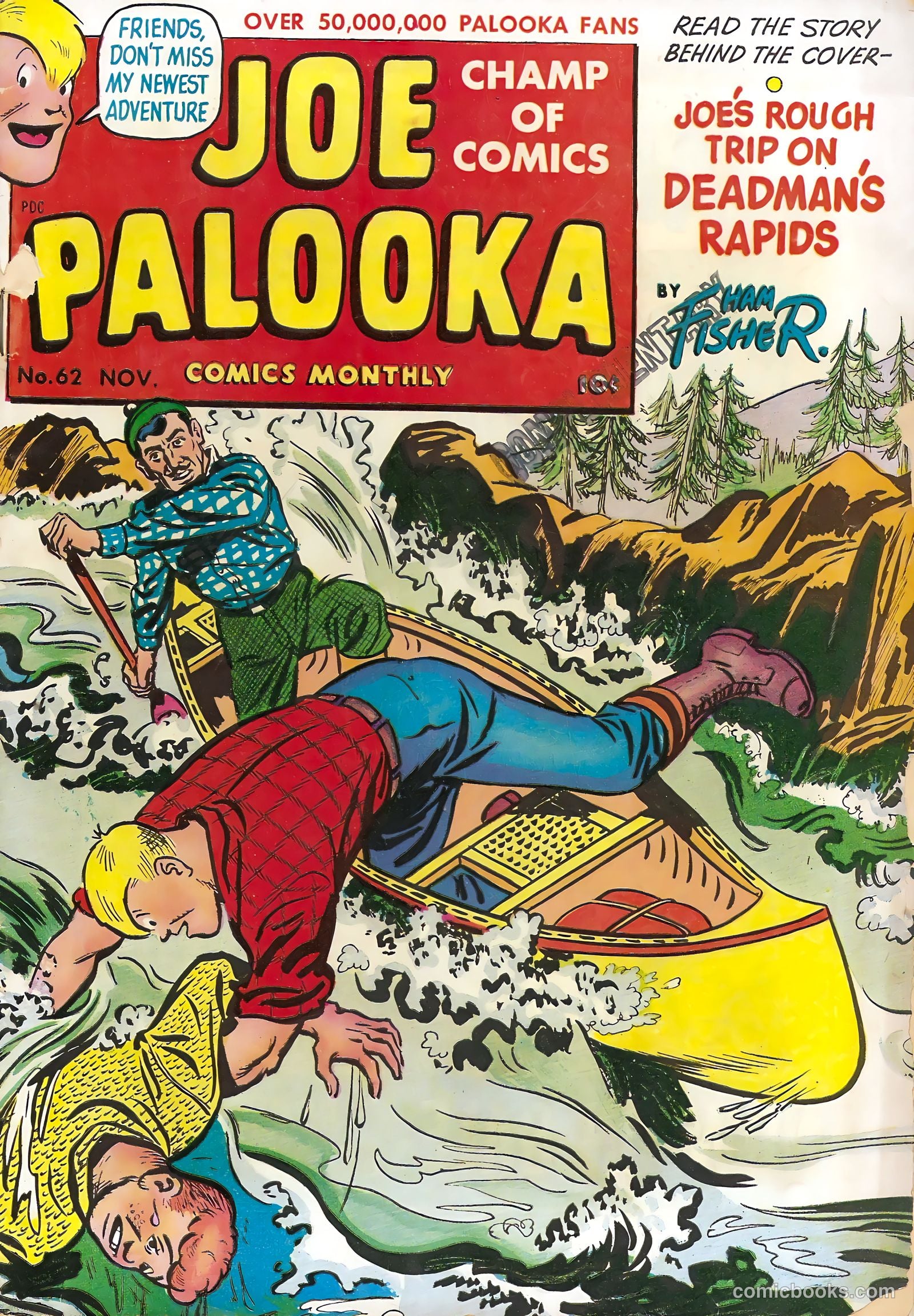Joe Palooka Comics #62 (1951) — page 1 of 36