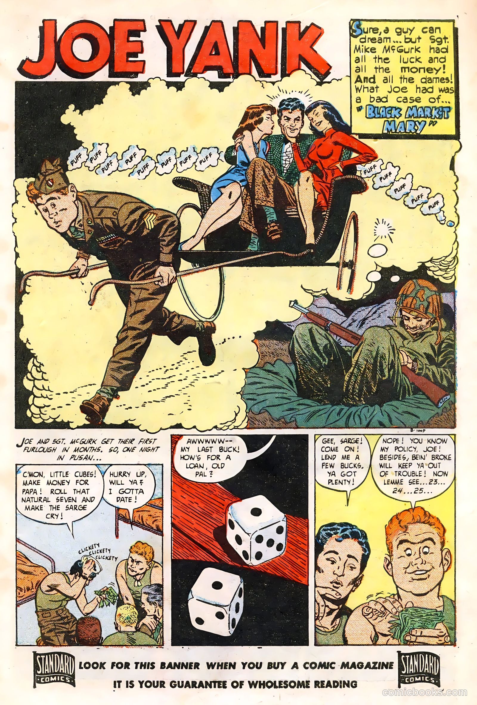 Joe Yank #5 (1952, Visual Editions, Inc.) — page 3 of 36