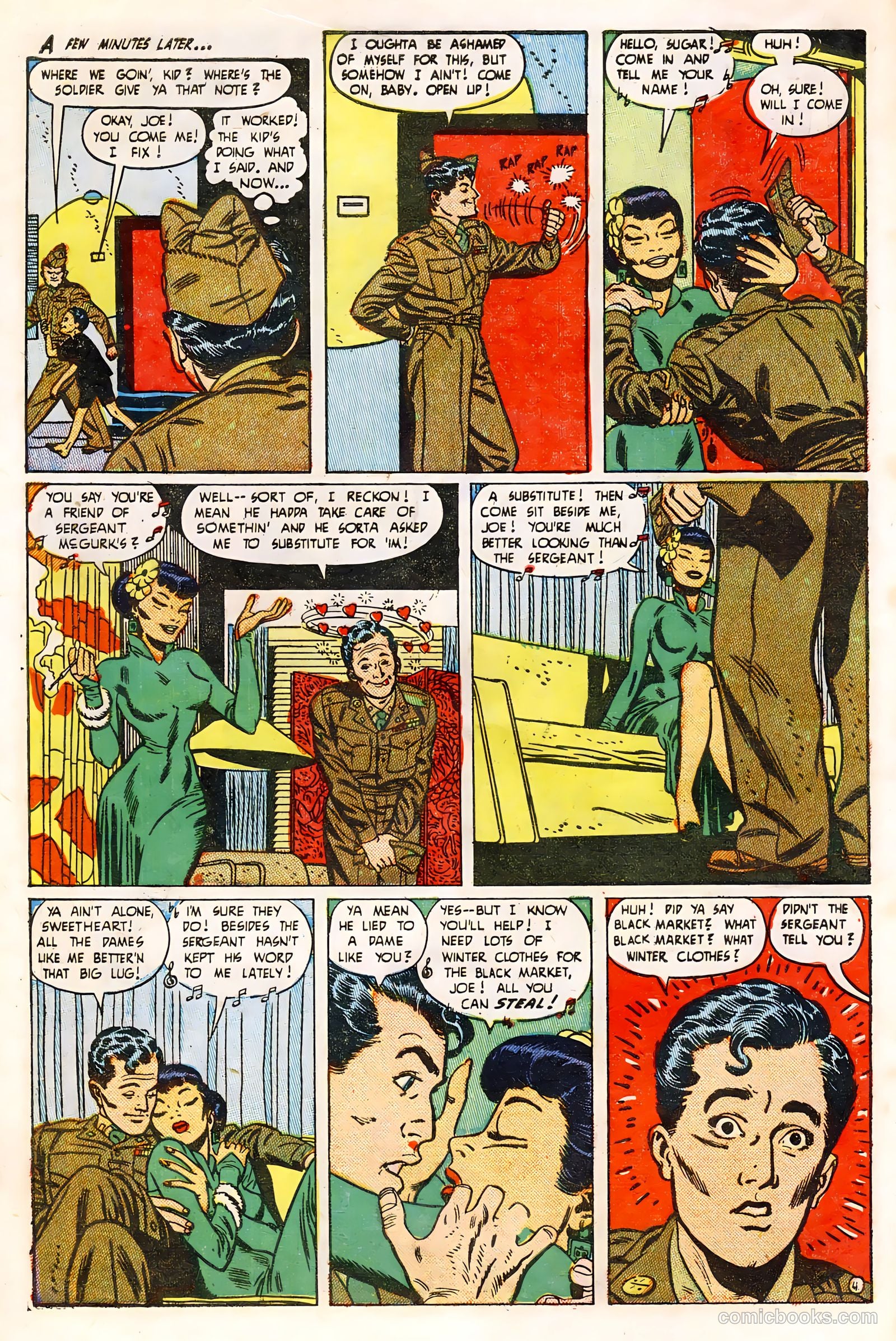Joe Yank #5 (1952, Visual Editions, Inc.) — page 6 of 36